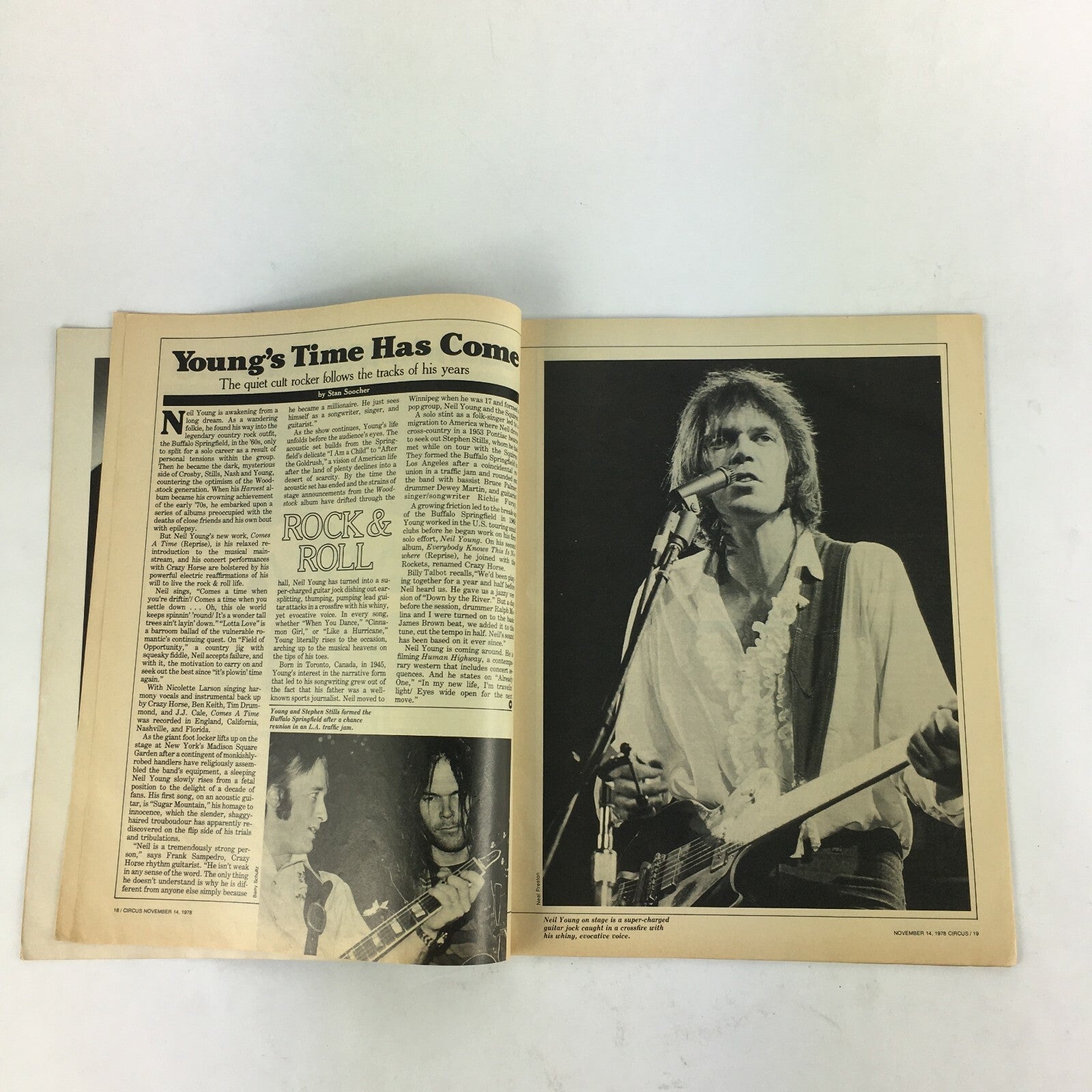 November14,1978 Circus Magazine The New Rockers Billy Joel David Bowie NeilYoung