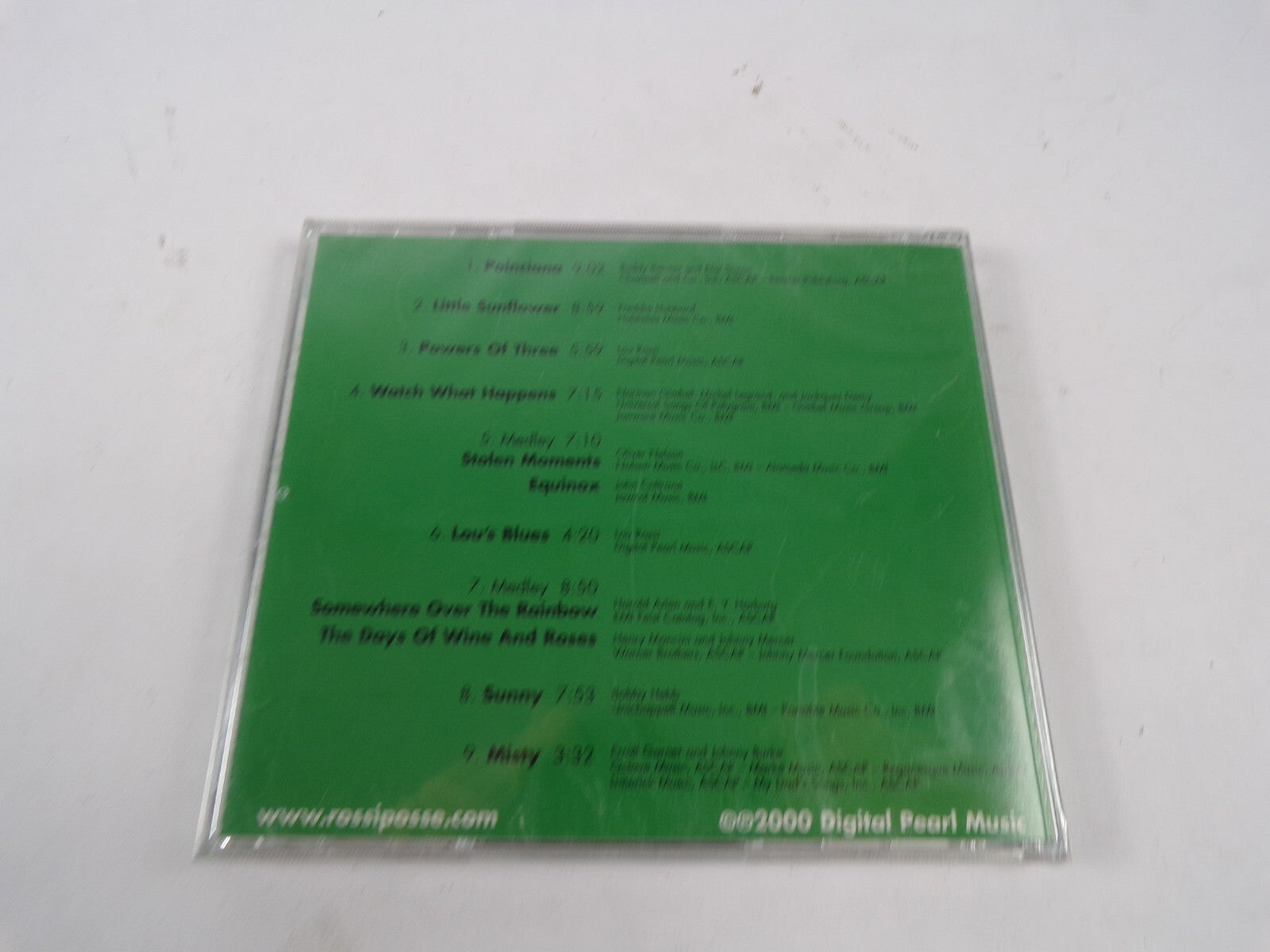 Powers Of Three The Lou Rossi Jazz Posse Sunny Misty Lou's Blues Powers of CD#39