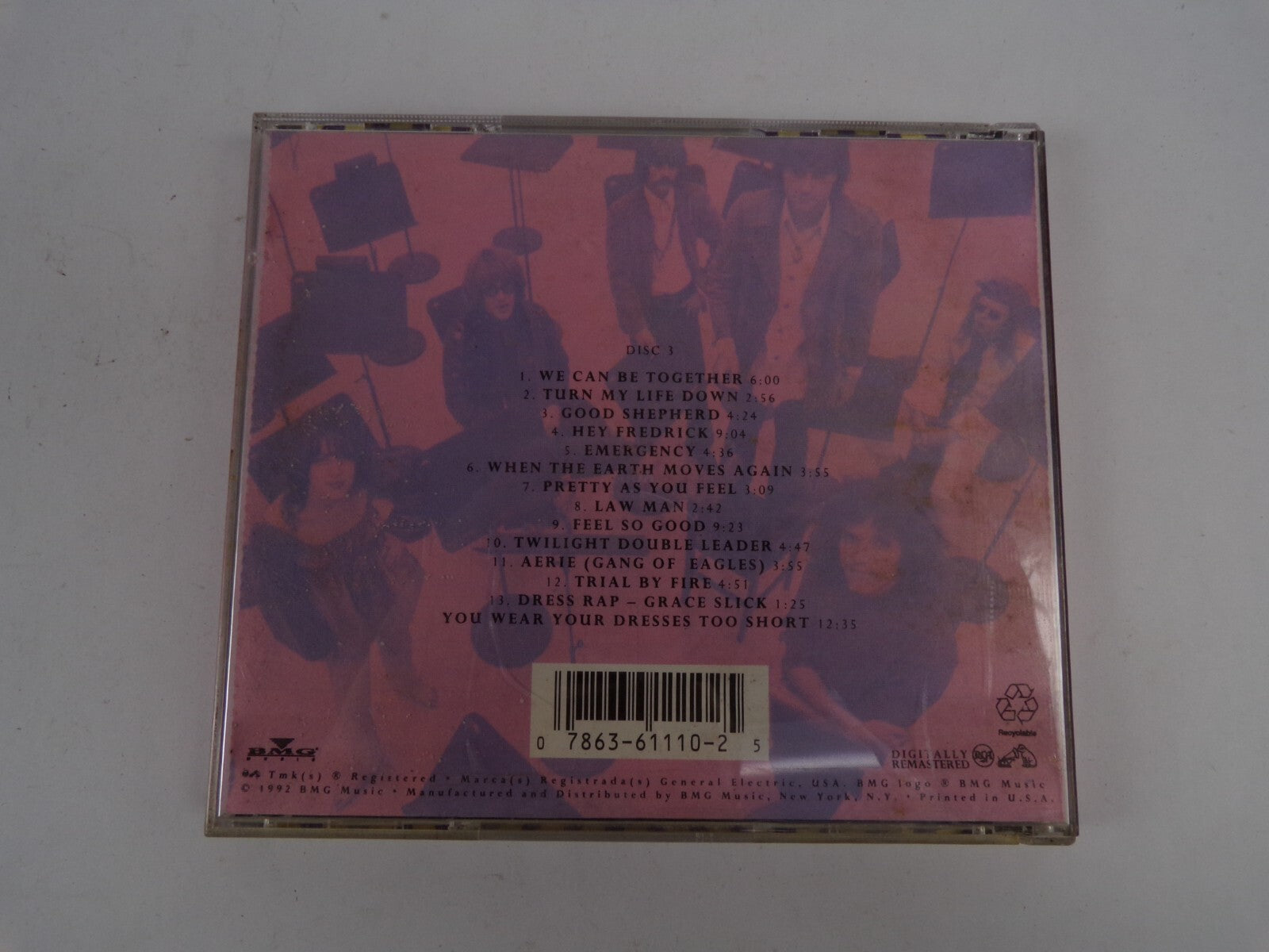 Jefferson Airplane Loves You DISC 3 Law Man Good Shepherd Emergency  CD#39