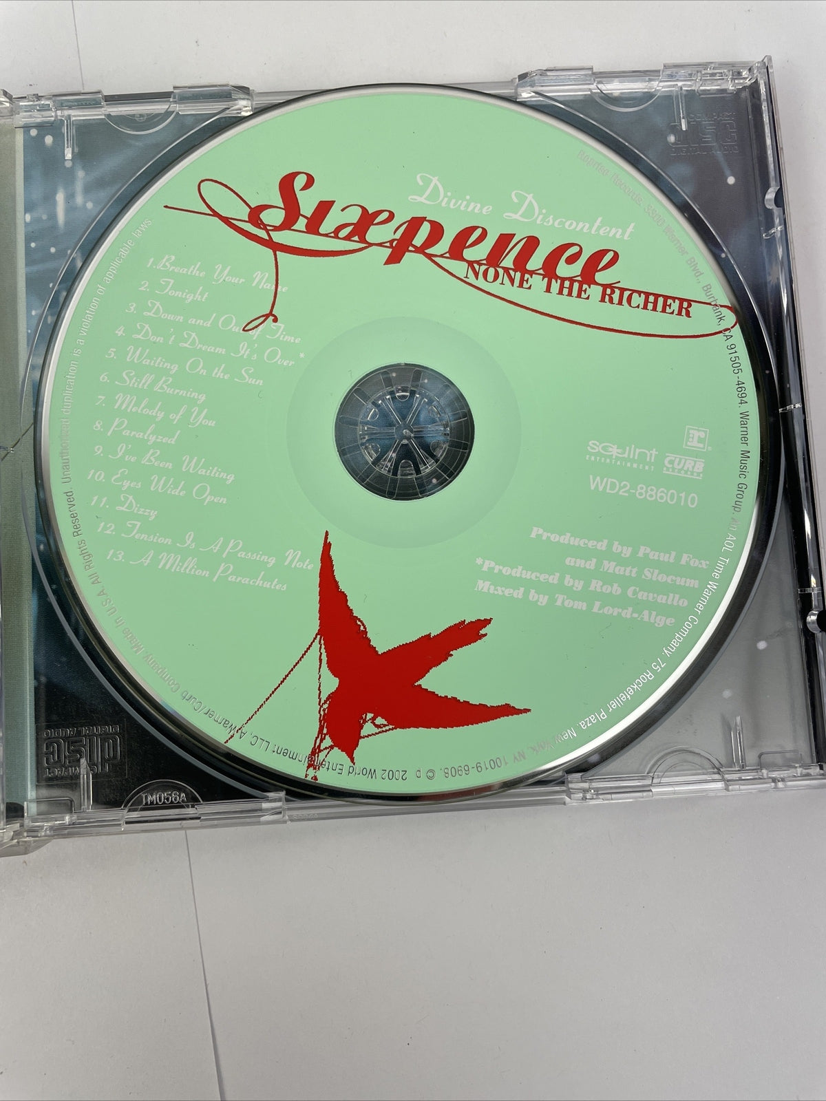 2 x SIXPENCE NONE THE RICHER CD - Devine Discontent + Fatherless and the Widow S