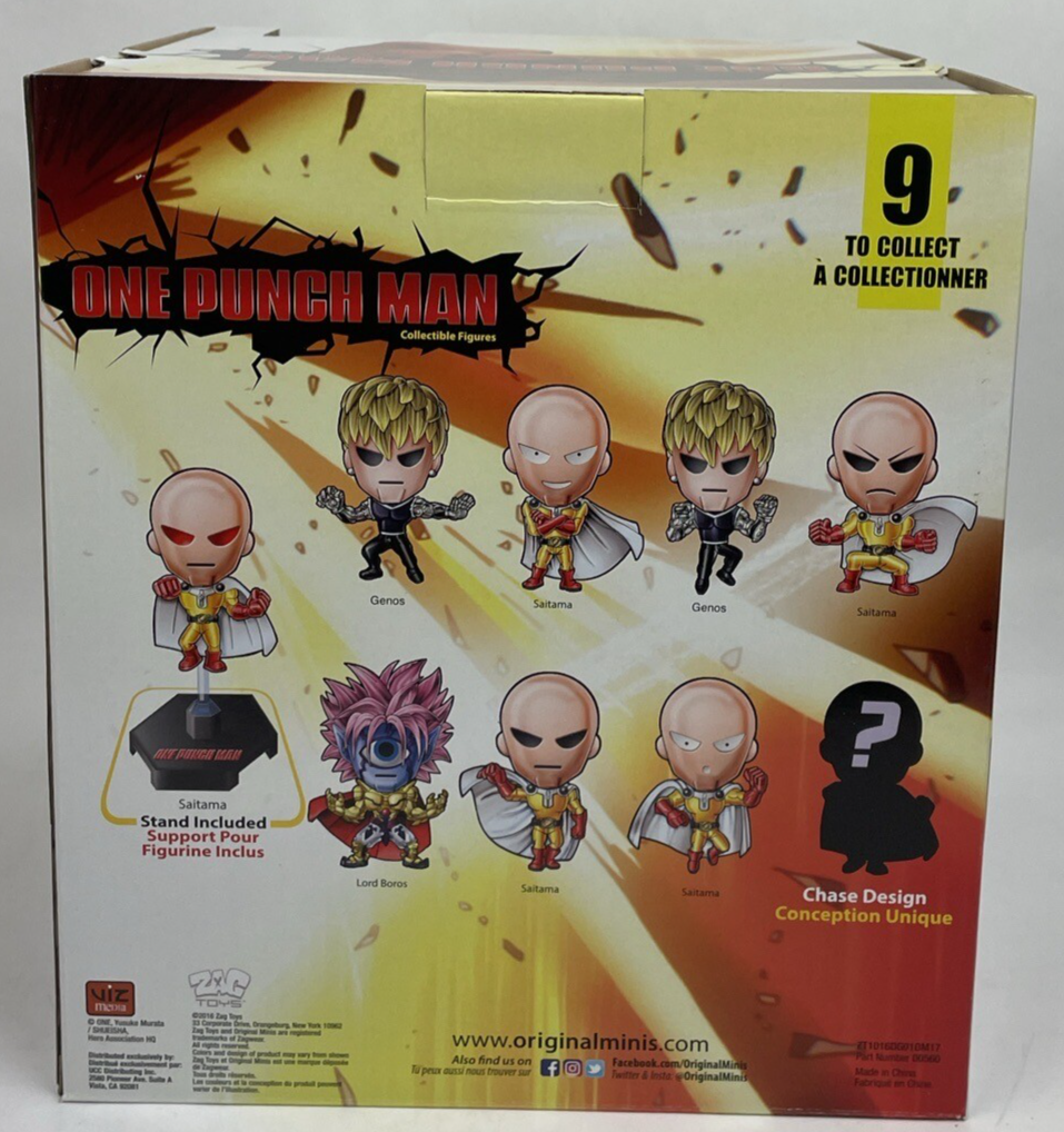 Lot of 24 ORIGINAL MINIS ONE PUNCH MAN SERIES 1 COLLECTIBLE FIGURES BLIND BAGS