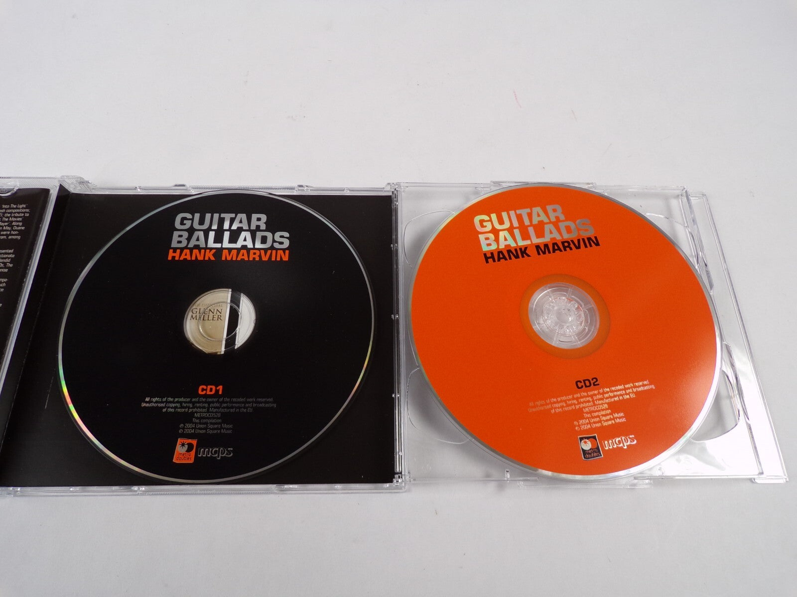 Guitar Ballads Hank Marvin I Will Always Love You The Day I Met Marie CD#62