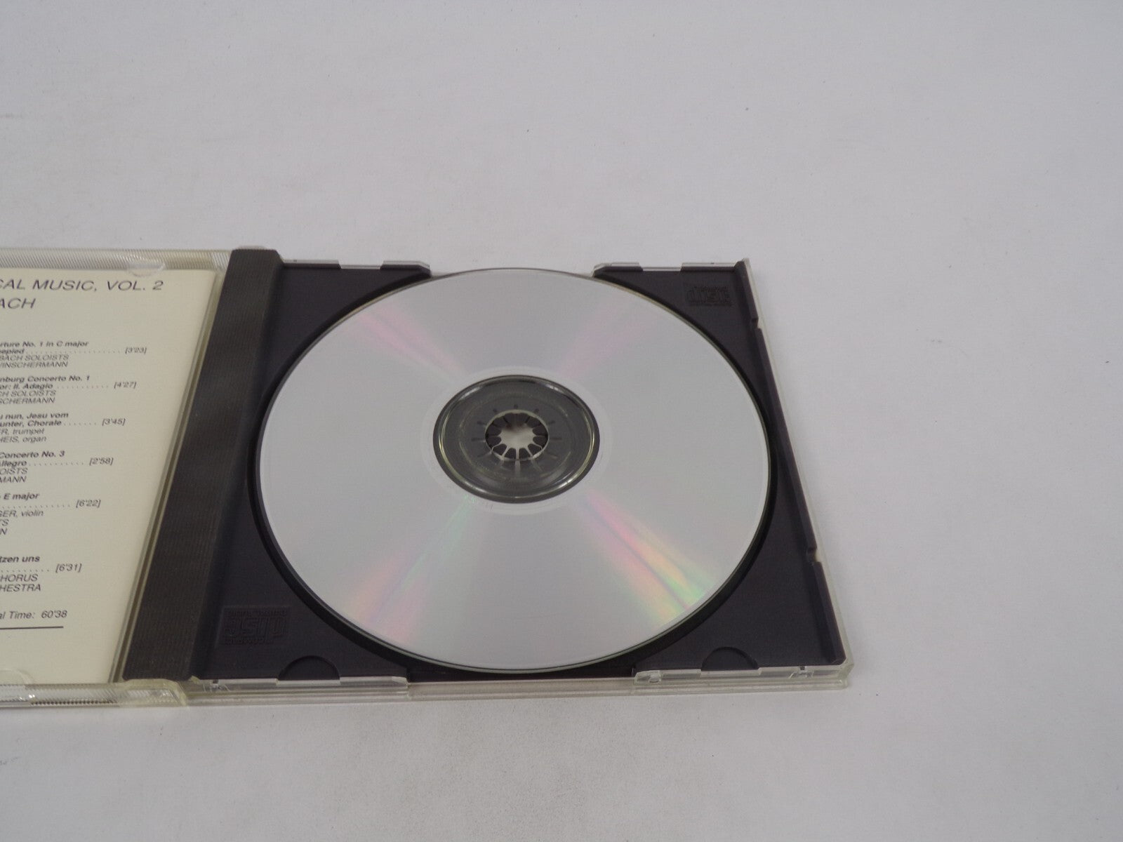 Masters Of Classical Music JS Bach Prelude in C minor Violin Concerto CD#71
