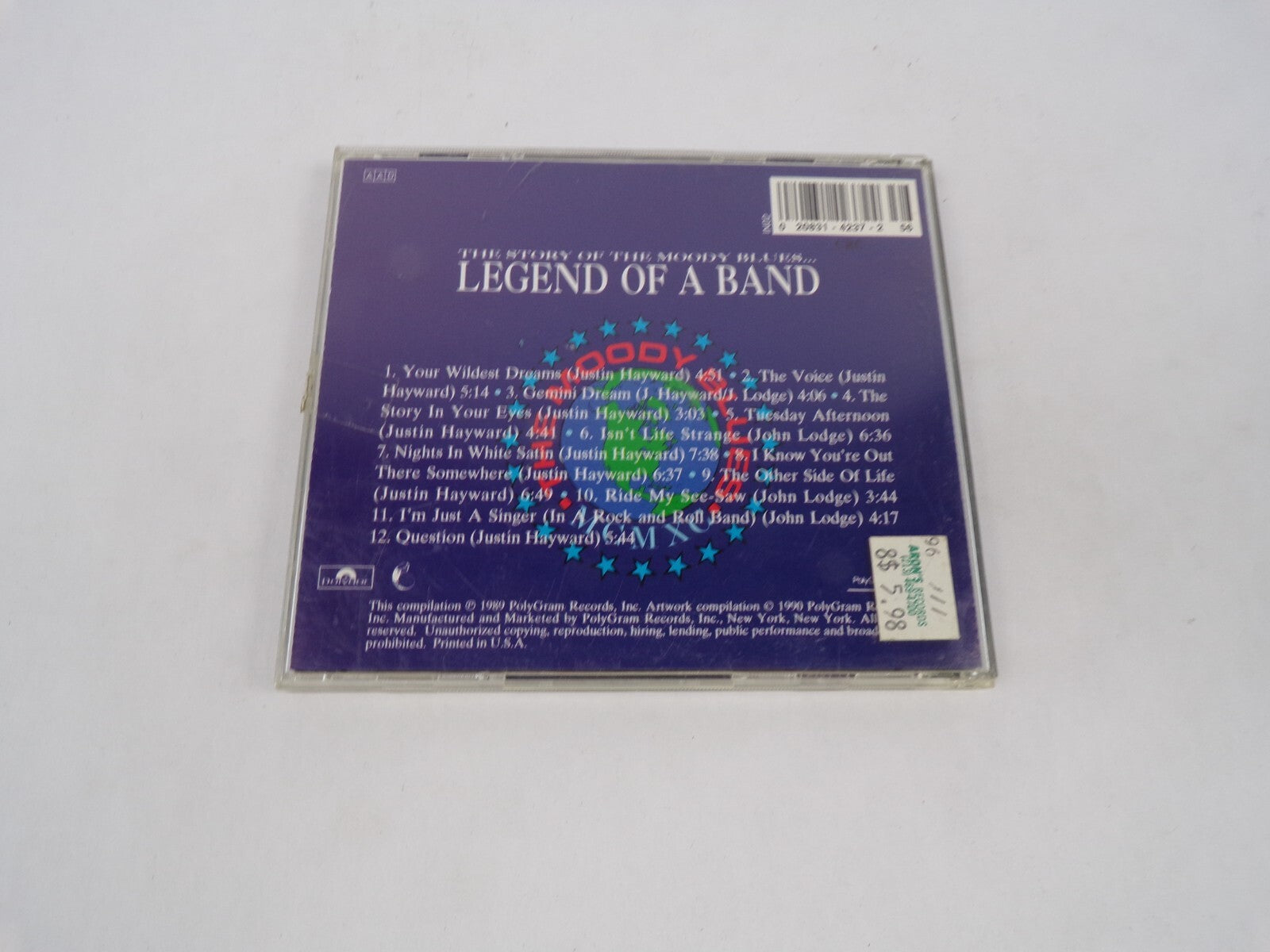 The Story Of THe Moody Blues Legend Of A Band Your Wildest Dreams The voiceCD#63