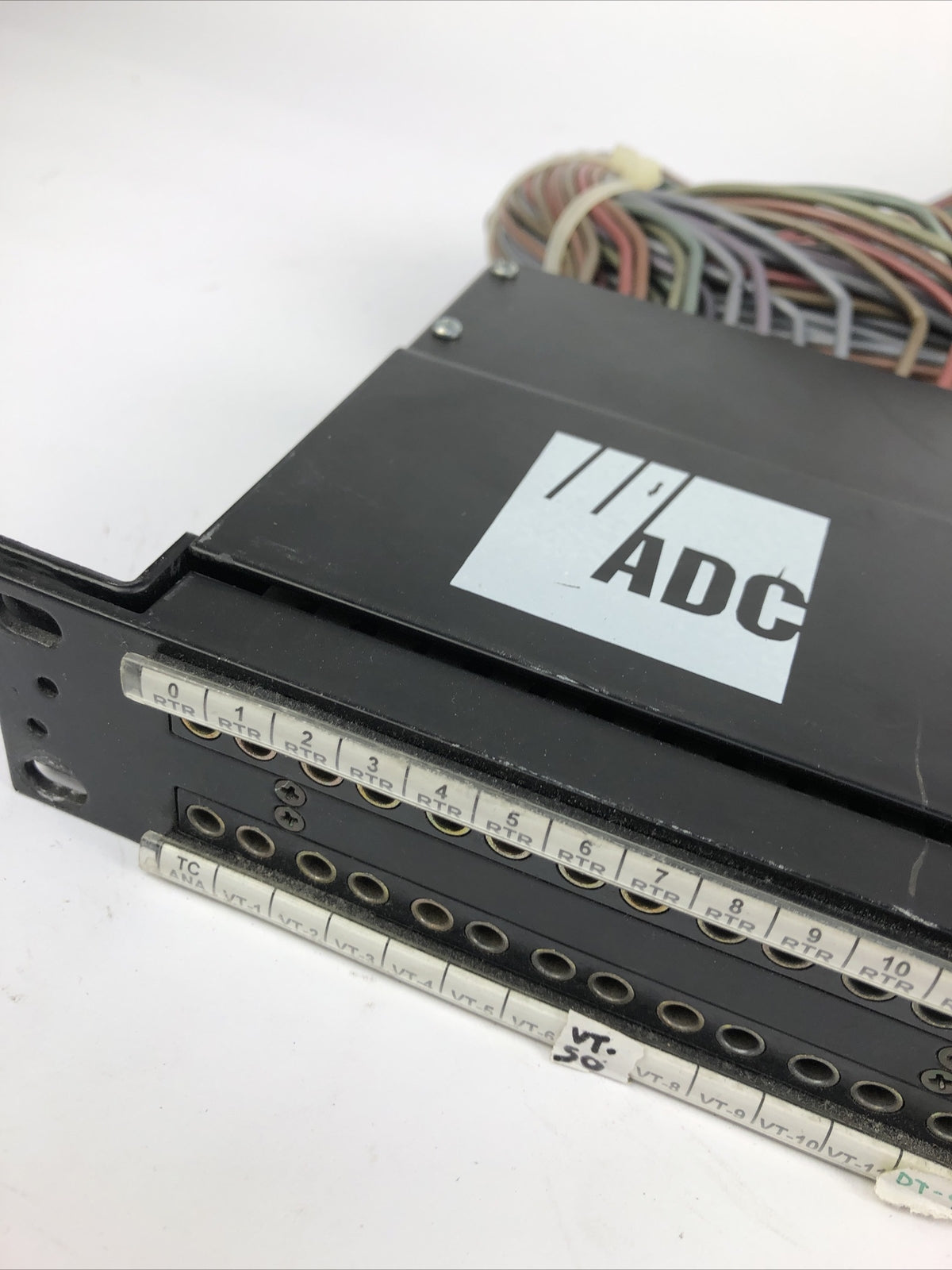 ADC 96 Bantam TT patchbay connected  to ADC UP-96NMKII  PPC RACKMOUNT PATCHBAY 4