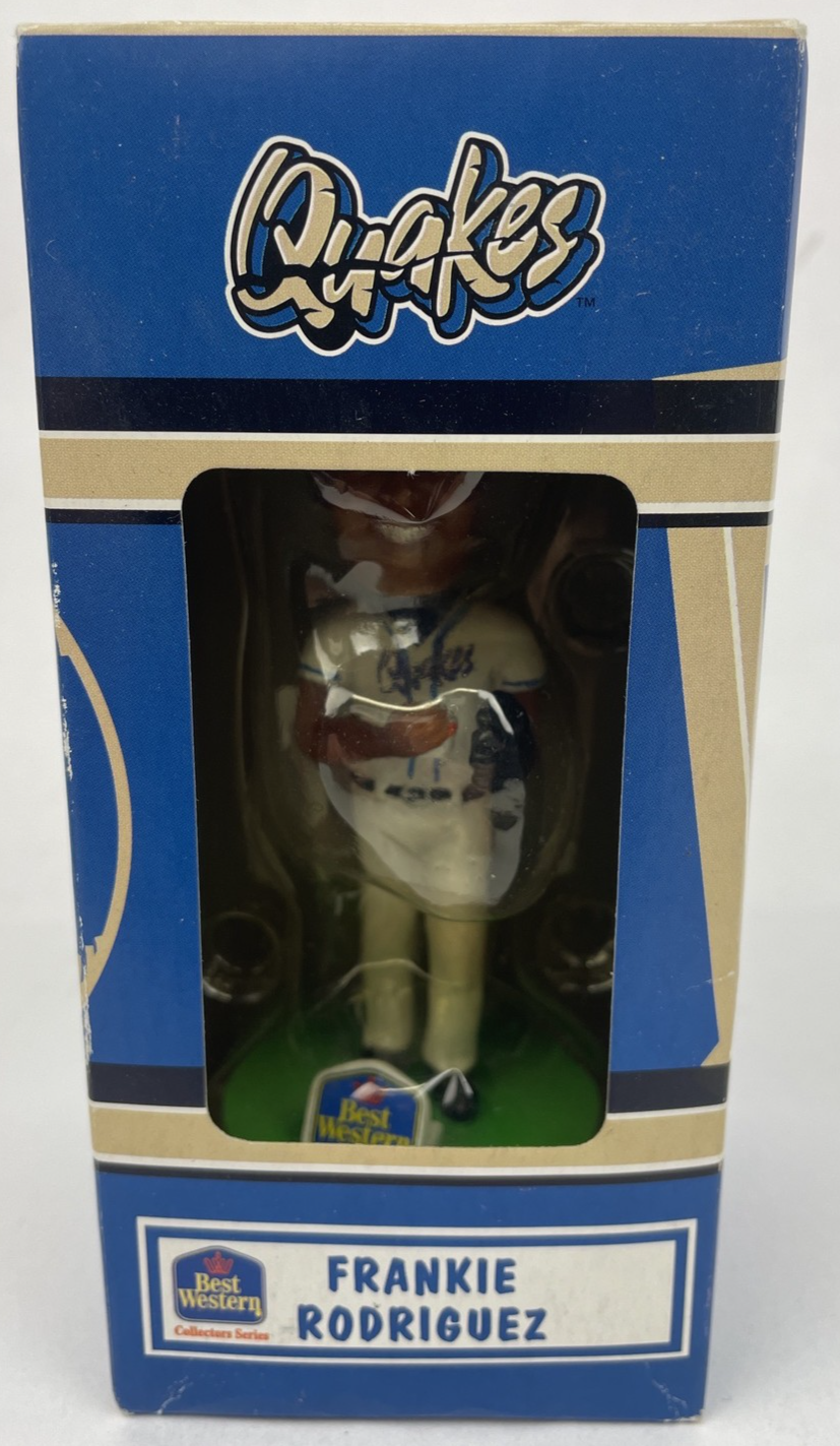 Rare Mini Bobblehead Frankie Rodriguez Best Western Rancho Cucamonga Quakes A