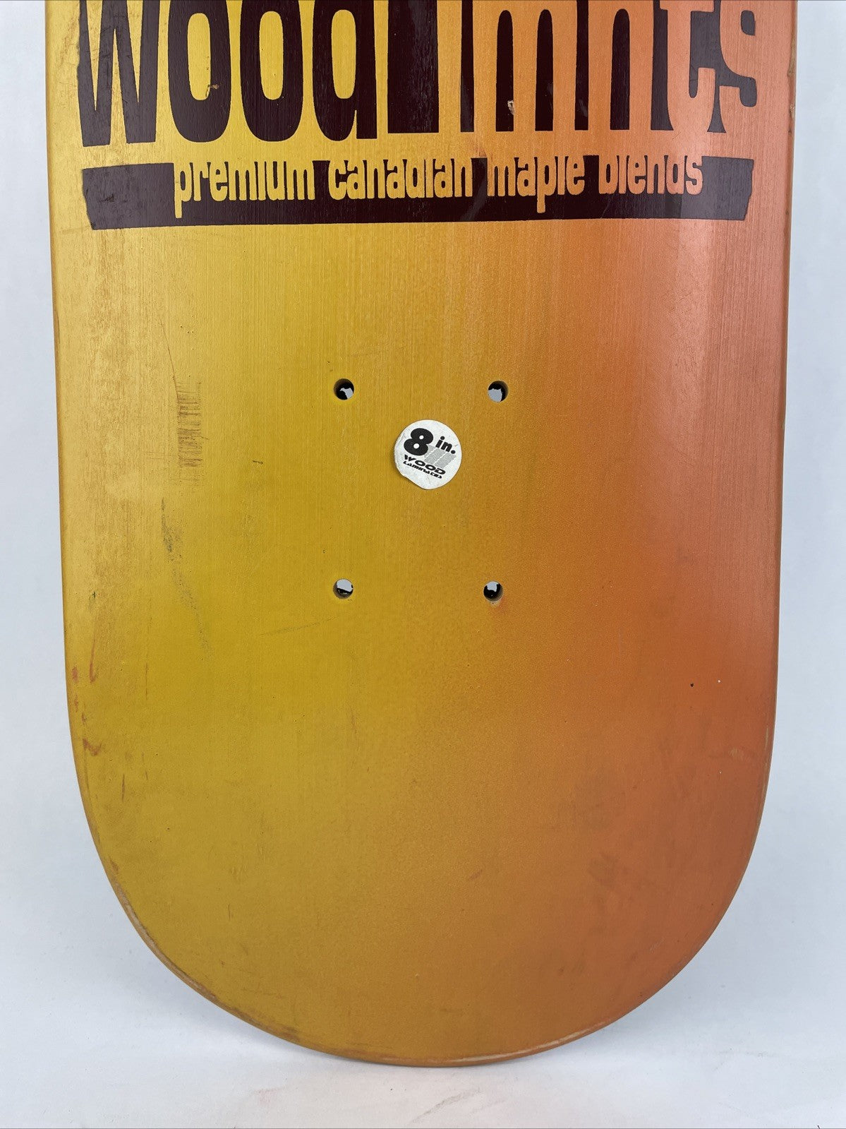 Vintage Woodchuck Laminates Circa 1999 Premium Blend Skateboard Deck 8" x 31.25"