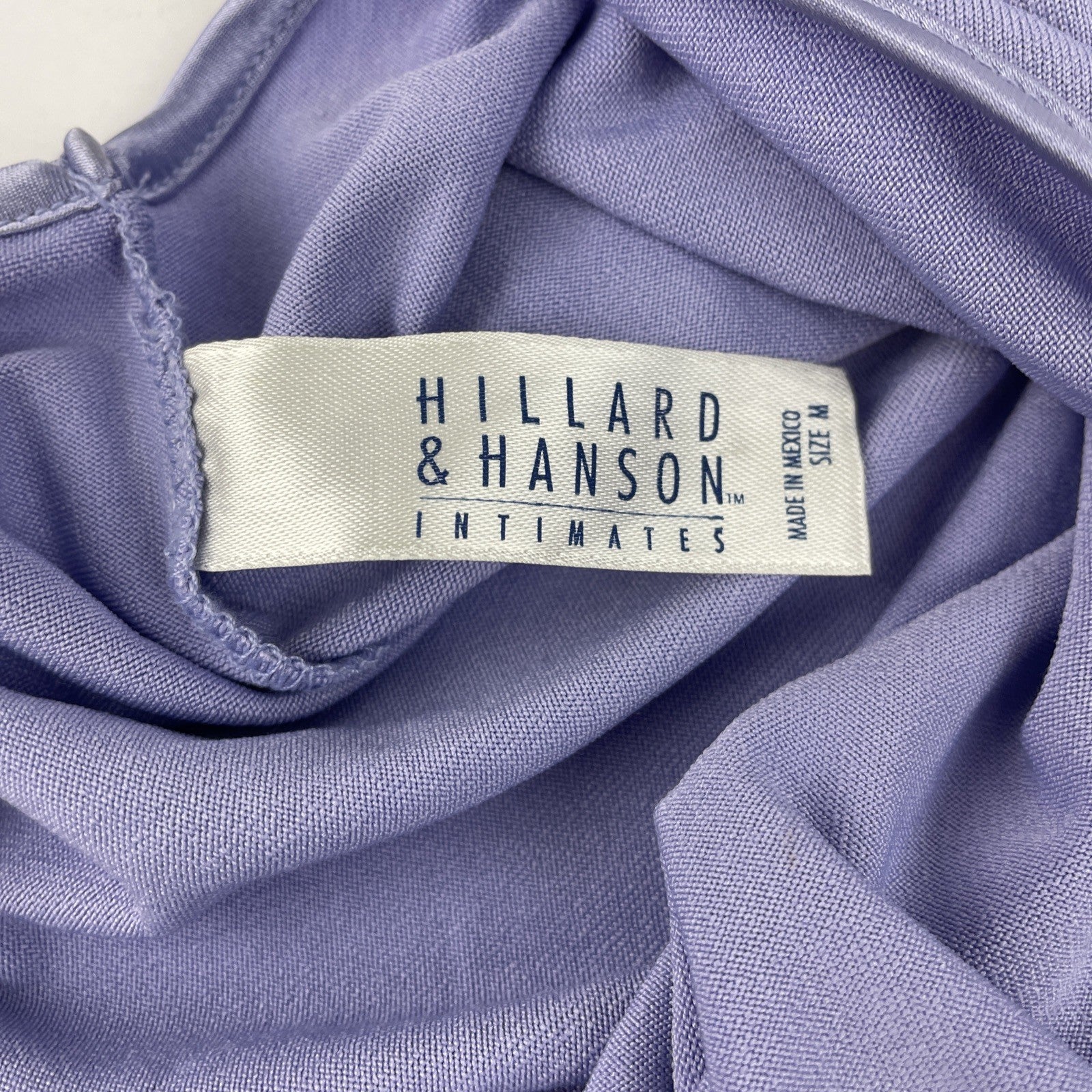 Women's HILLARD & HANSON sleeveless Purple Intimates Dress Gown Sz Medium