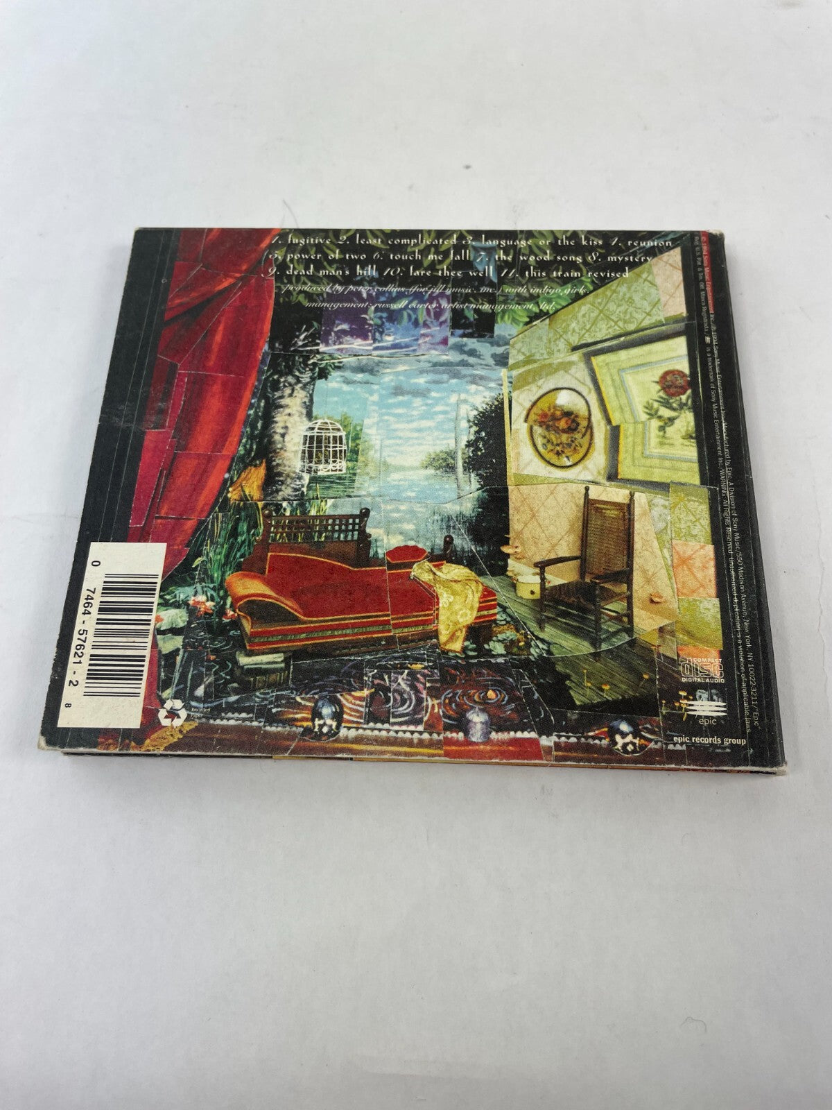 Indigo Girl Swamp Ophelia Fugitive Least Complicated Language Or The Kiss CD#73