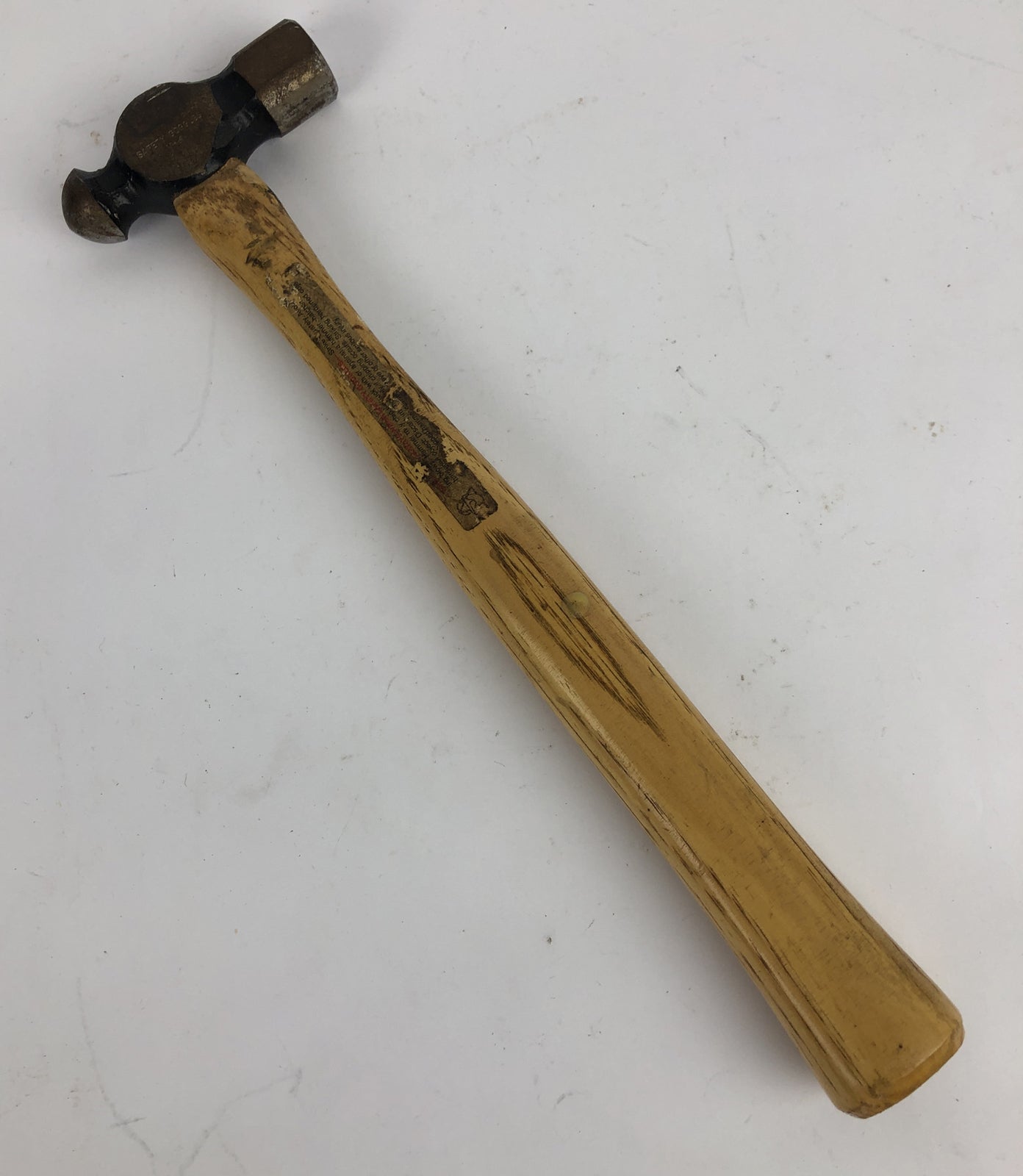 LOOK LOOK Tools 8oz Ball Peen Hamer Wood Handle BP 8B 8oz. VGC.