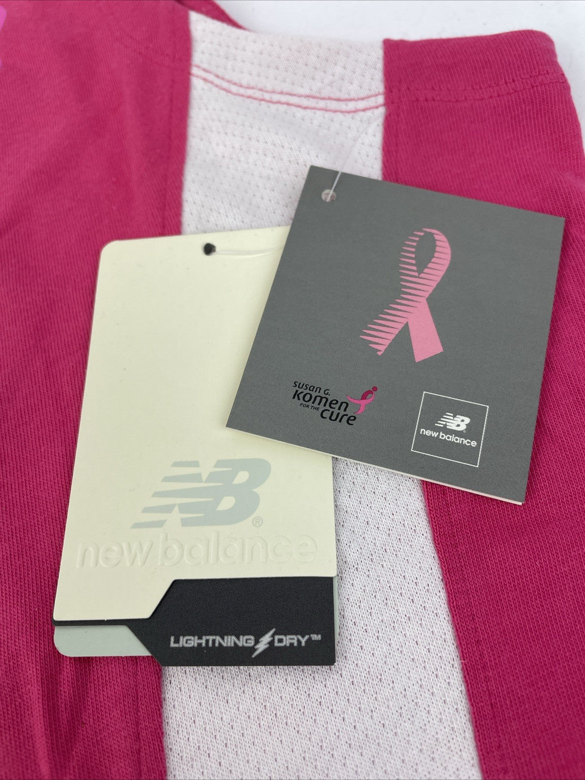 New Balance Susan G Komen Athletic Sleeveless Tank Top Women’s Size M Pink NWT