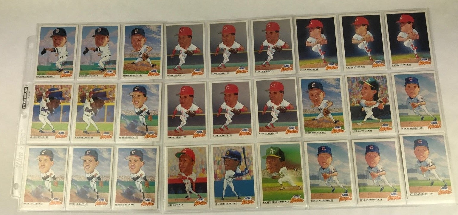 1991 SCORE dream team the franchise rifleman k-man master blaster 213 cards lot