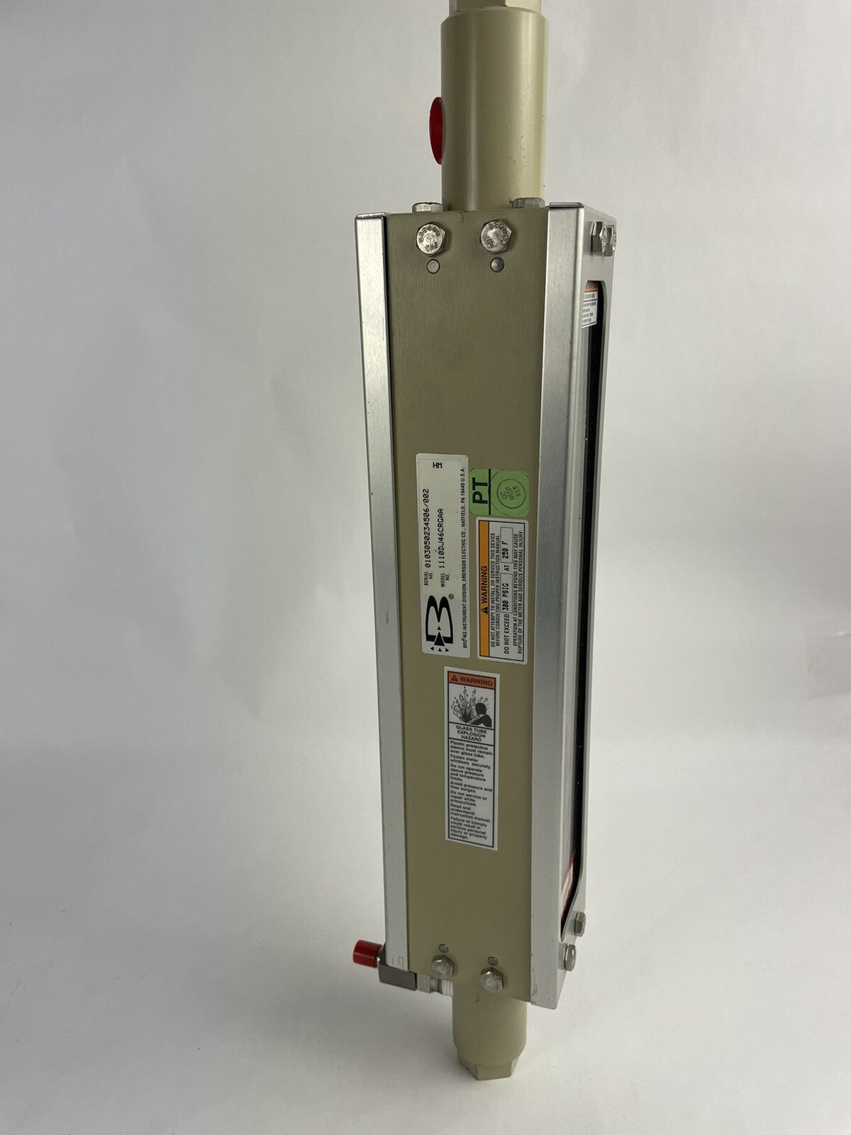 BROOKS INSTRUMENT LIQUID FLOW METER Tube Variable Area Flowmeter AIR