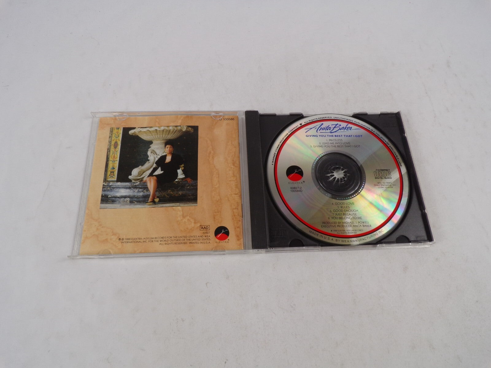 Anita Baker Priceless Lead Me Into Love Giving You The Best That I Got GoodCD#22