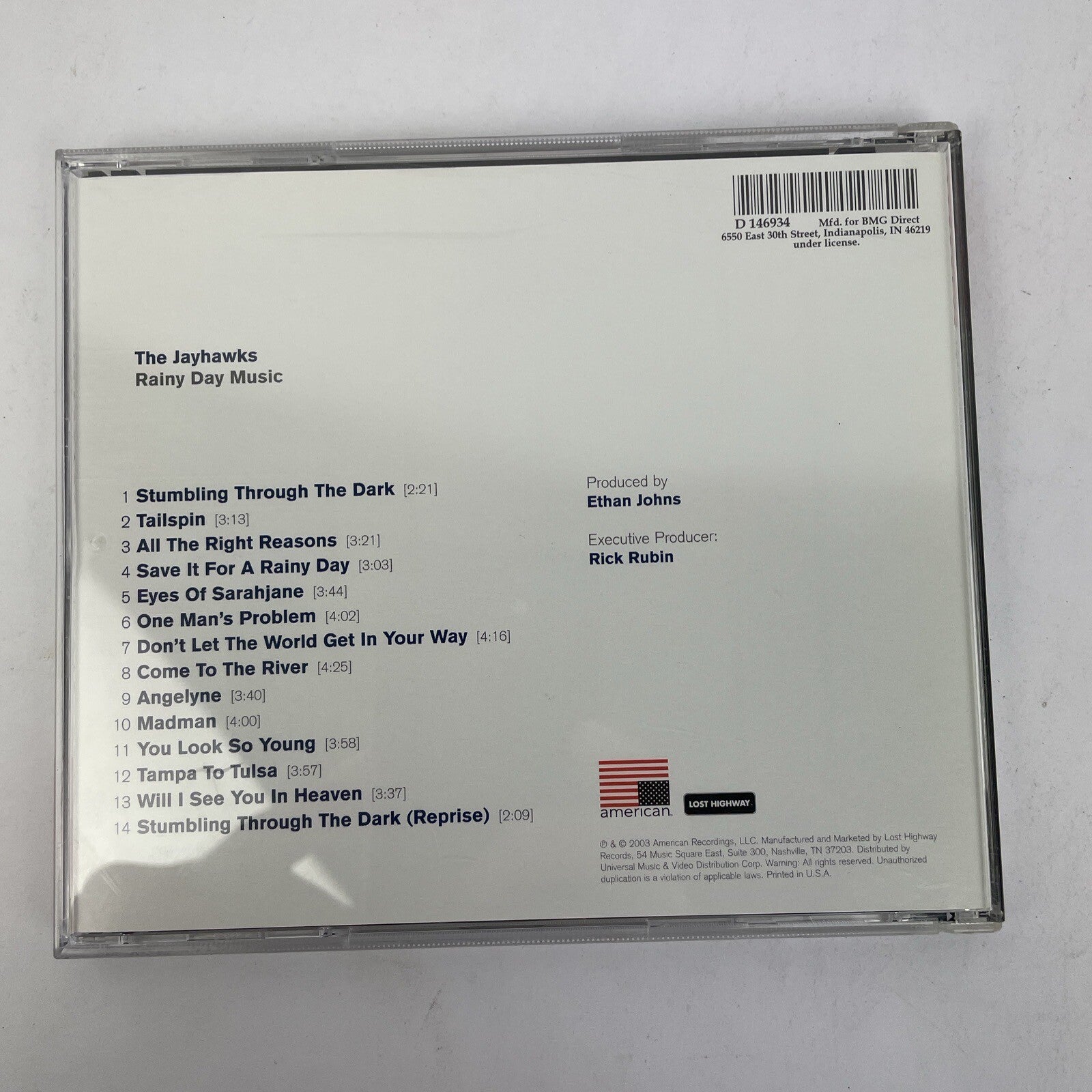 THE JAYHAWKS Rainy Day Music [Limited] Digital Audio CD American Records 2003 JK