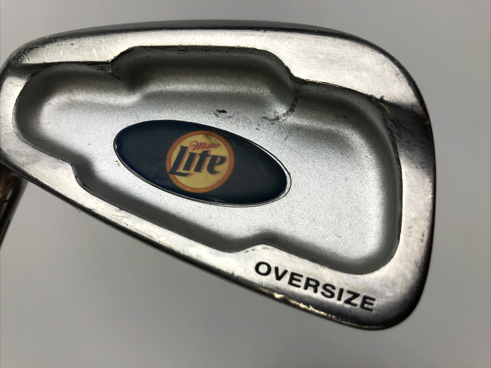 Miller Lite PowerBilt left hand 8 iron rare promotional golf club