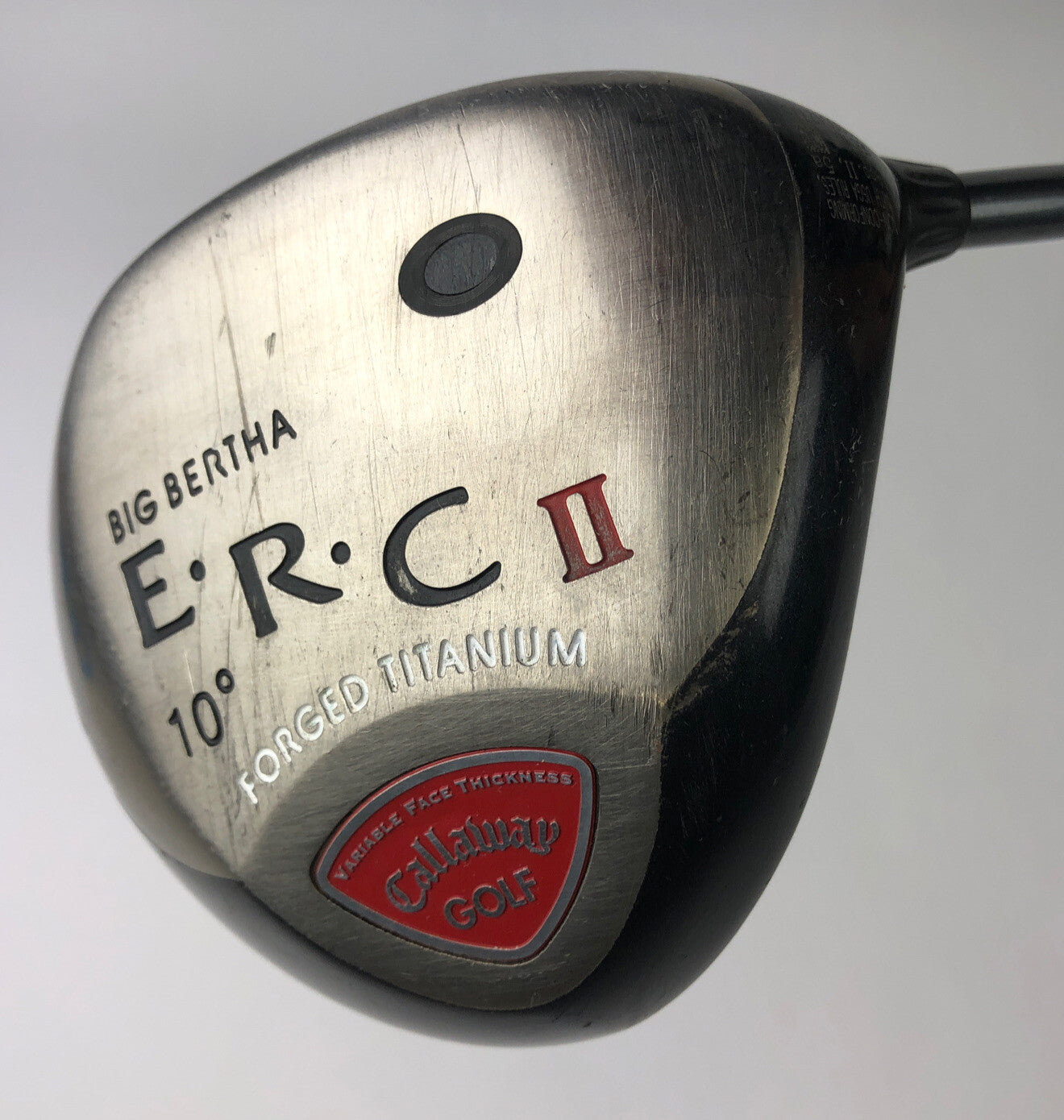 Callaway Big Bertha ERC II driver 10 degree graphite regular flex shaft golf club
