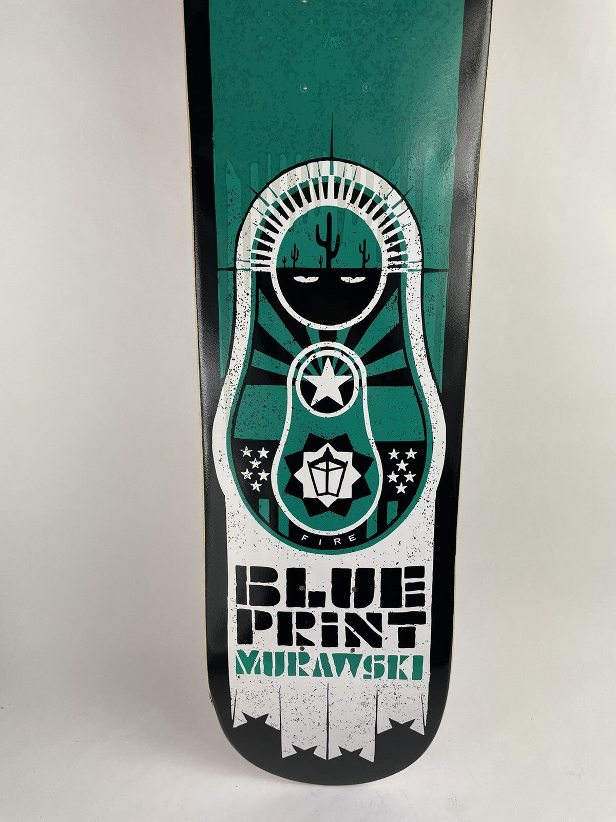 Blueprint Marty Murawski Babushka Skateboard Deck 8.0" Rare Canadian Maple