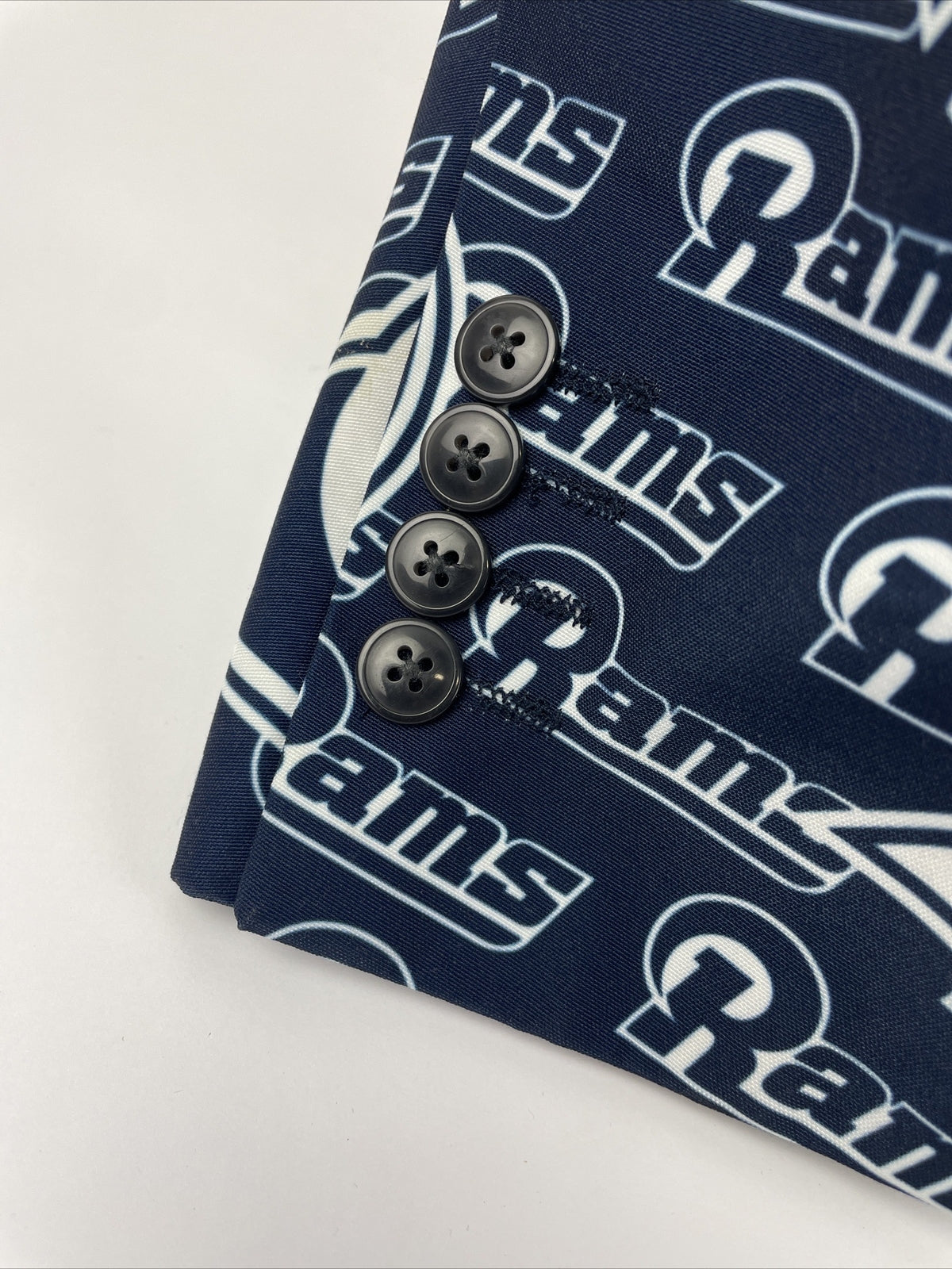 Little Earth Productions Los Angeles St. Louis RAMS NFL Blazer Jacket Size 44