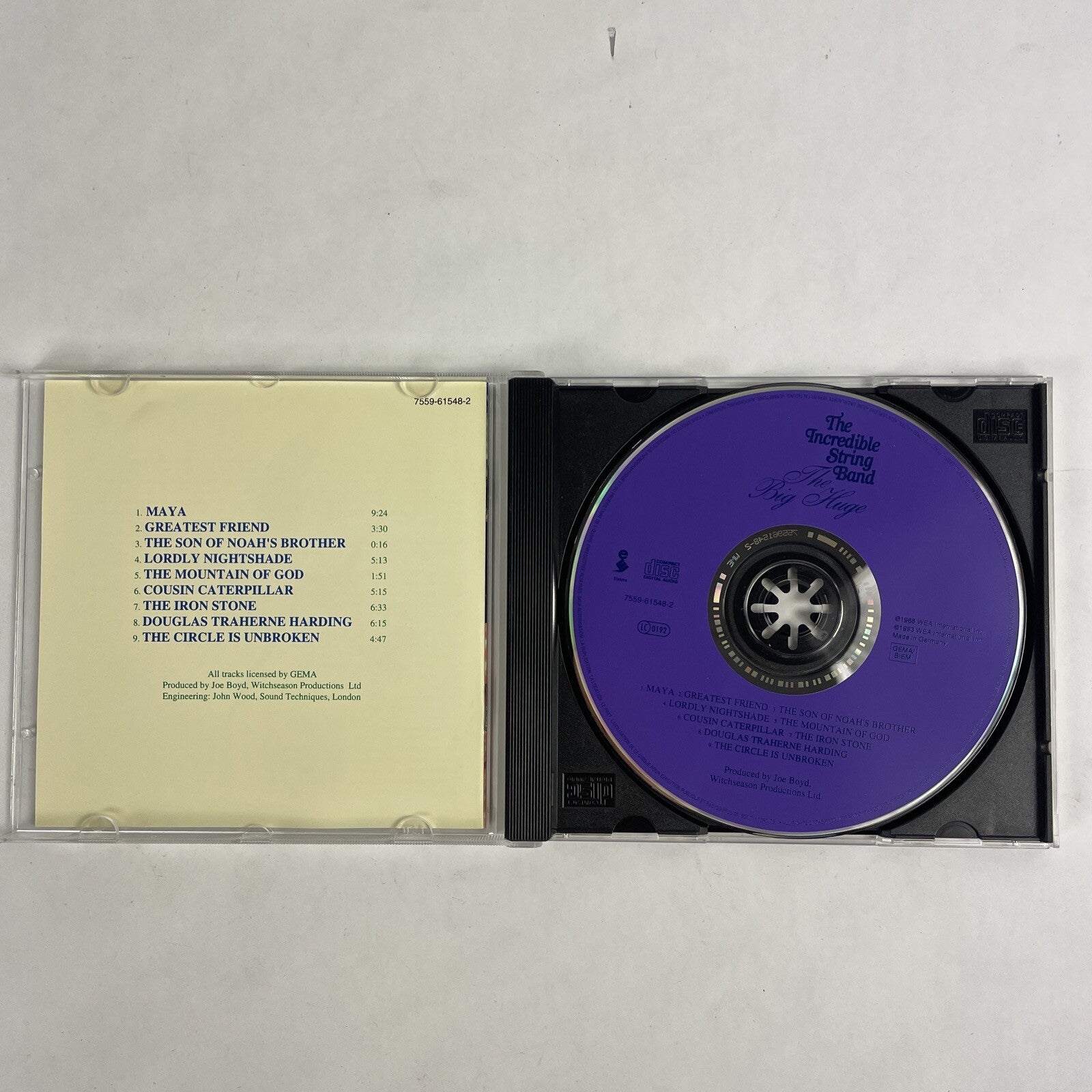 The Incredible String Band - The Big Huge CD UK Import   #20
