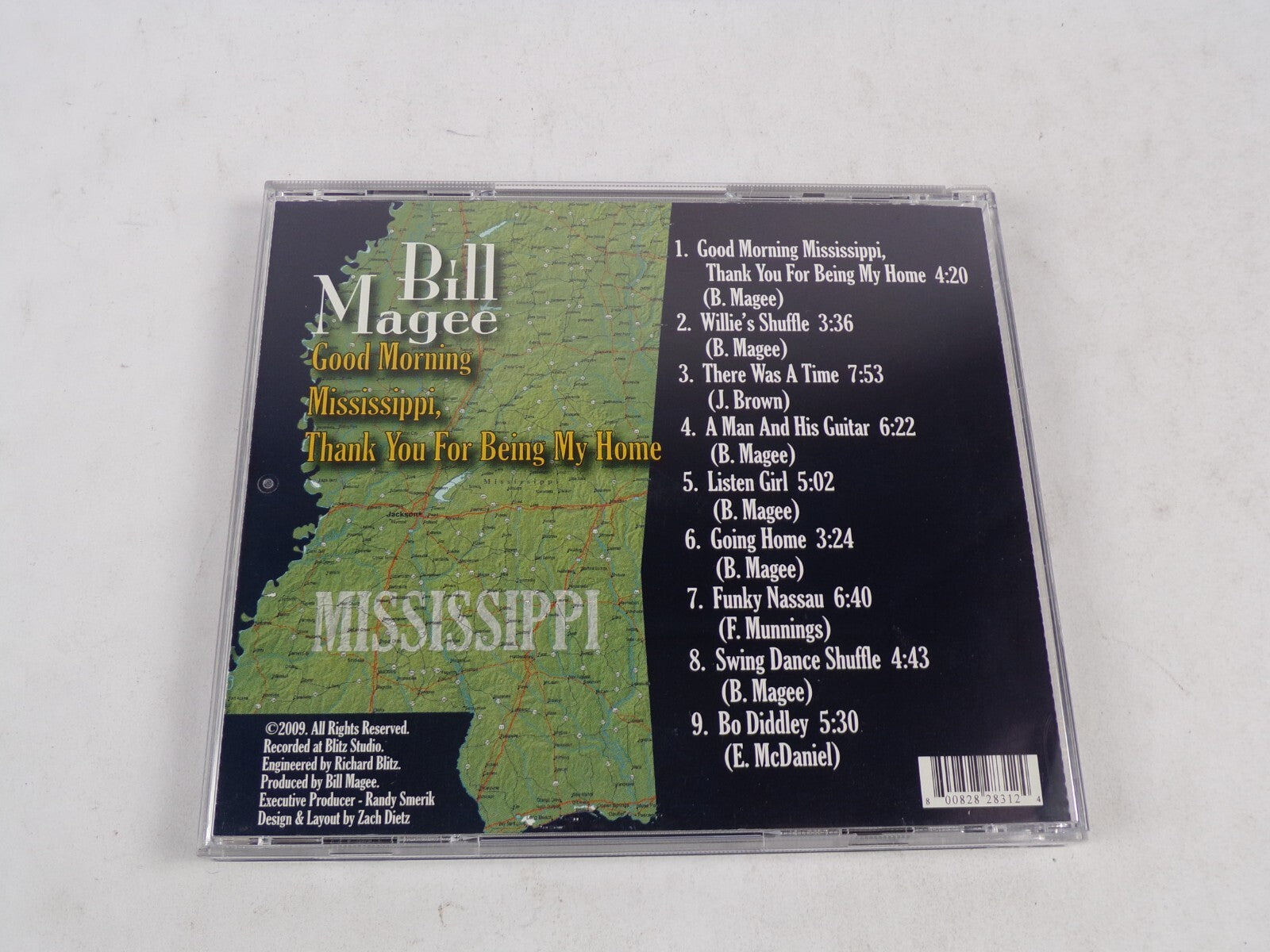 Bill Magee Good Morning Mississippi, Thank You For Being My Home Willie's CD#53