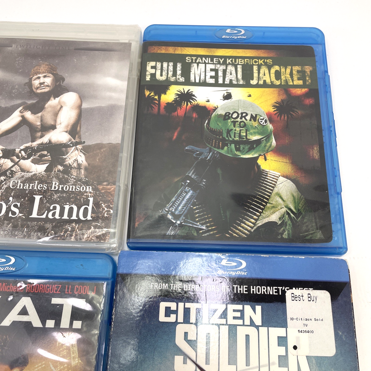 War Movies Blu-ray Lot (6) Act of Valor, Citizen Soldier, Battle of Jangsari +