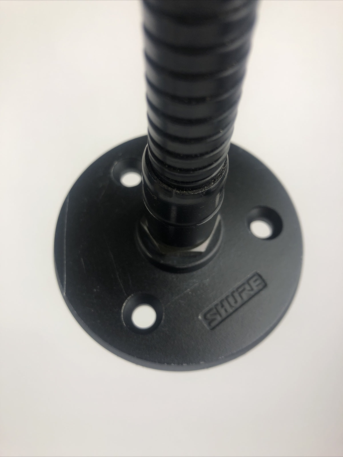 Shure A13HDB Black Heavy Duty Microphone Mounting Flange w Extras - LOOK