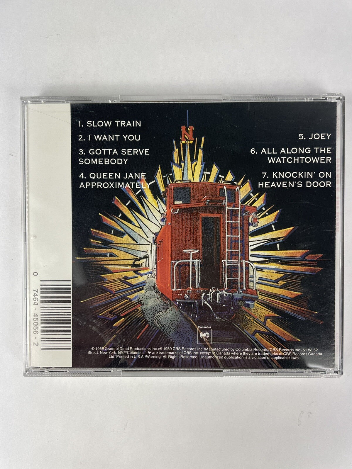 Bob Dylan - Dylan And The Dead 1989 CD   #15