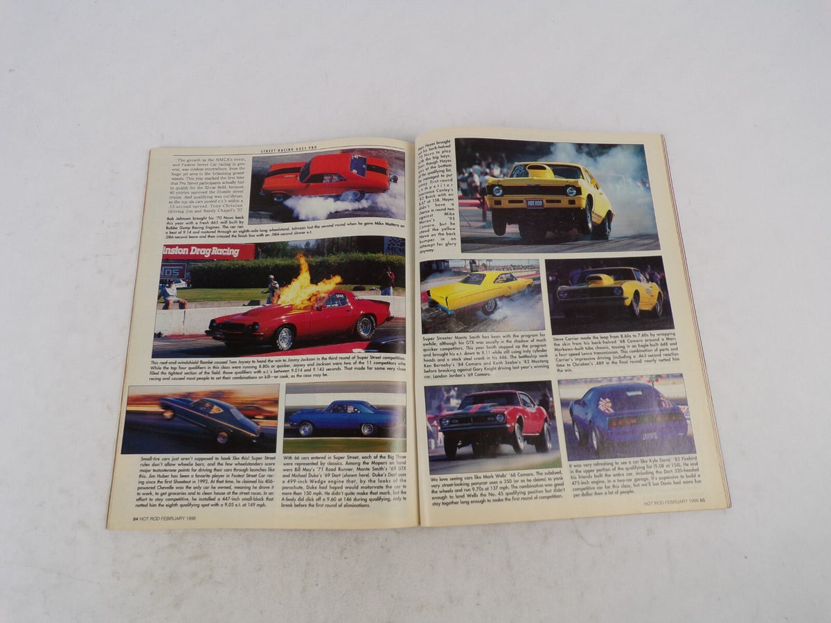 February 1996 Hot Rod Exclusive Sneak Peek! Chevy's 460HP Monte Carlo Should Che