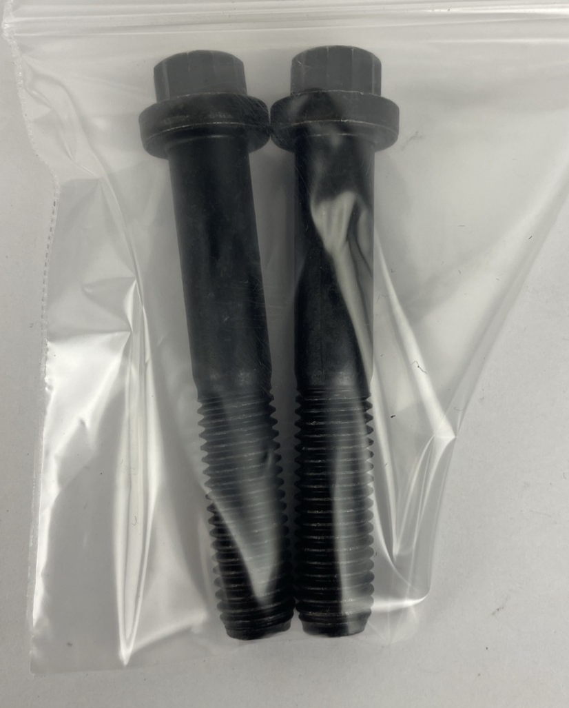 Lot of 2 x 12 Point Flanged Ferry Bolt = Grade 10.9 Steel F-C 2.75" 70mm Length