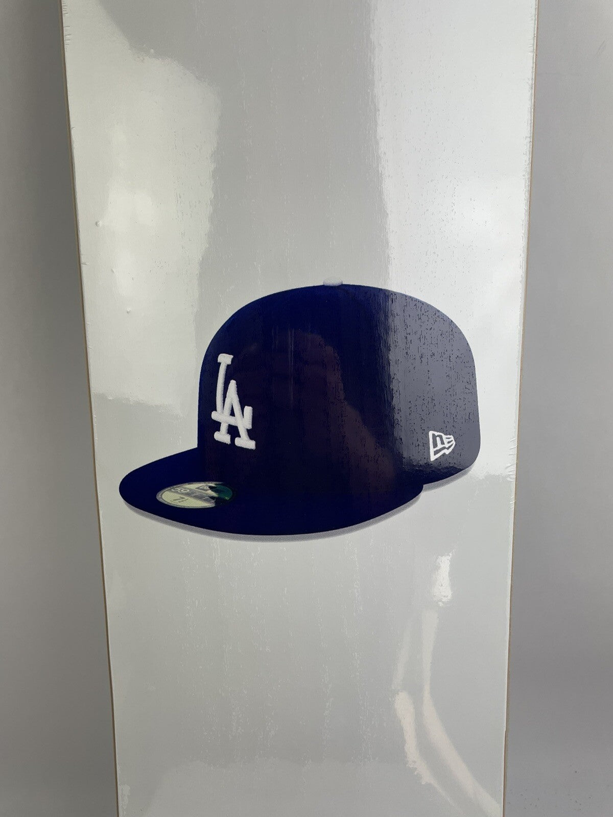 Los Angeles LA Cap Hat  skateboards deck 8.125” RARE quality