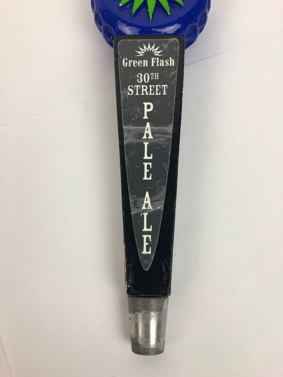 GREEN FLASH 30th Street Pale Ale BEER TAP HANDLE RARE - San Diego - FSTSHP