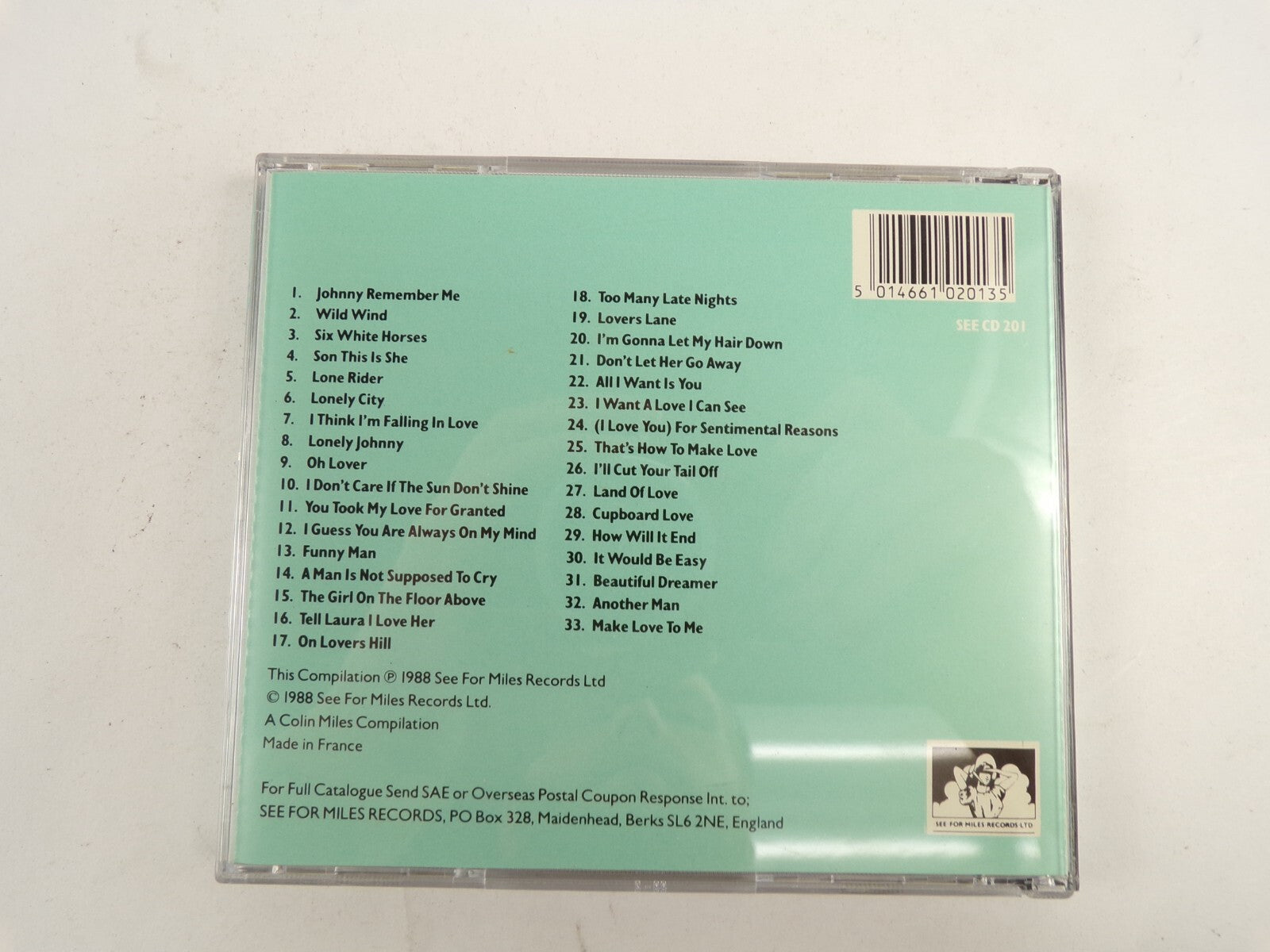 John Leyton The best Of ..... Plus  CD#47