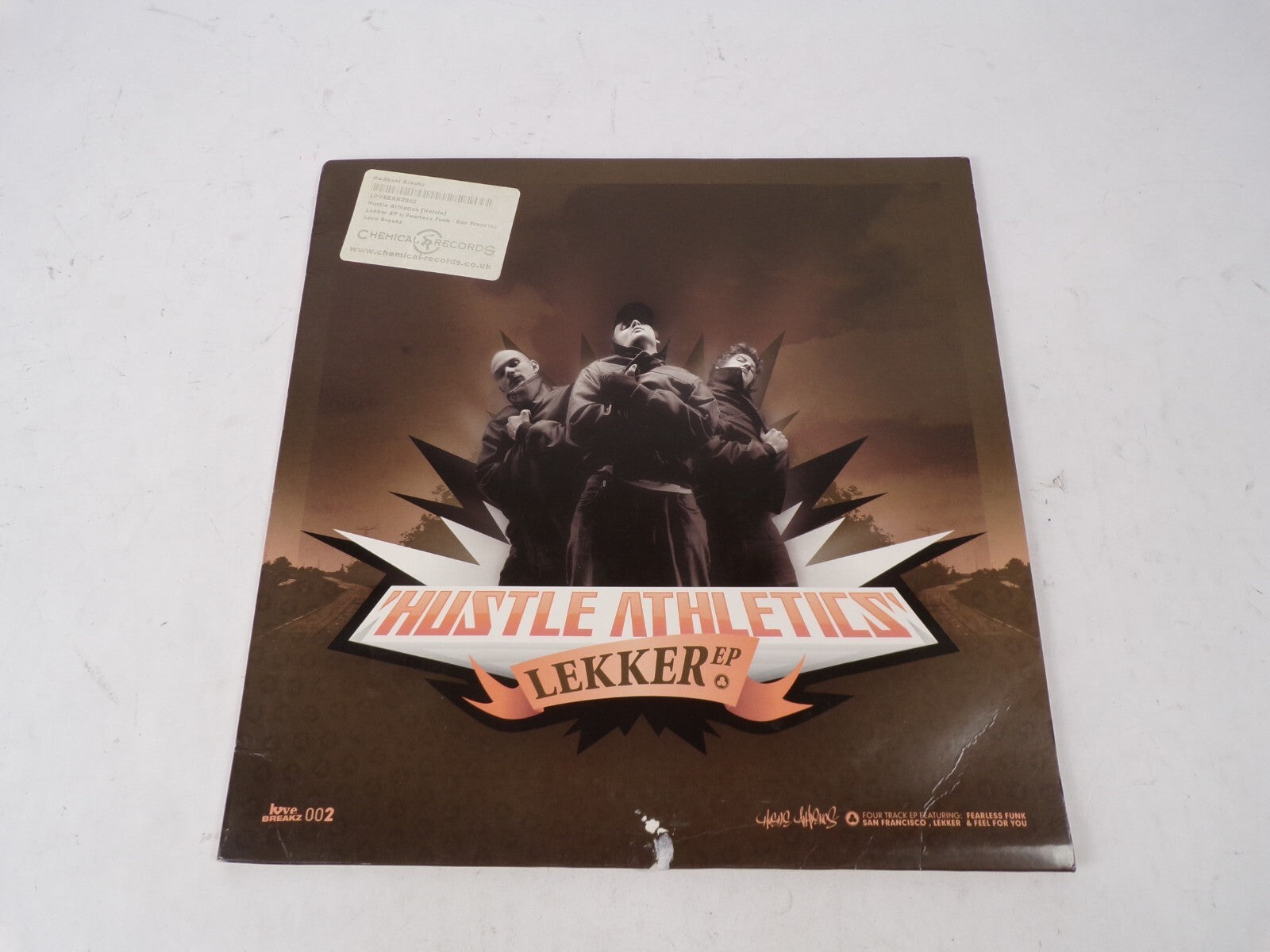 'Hustle Athletics' Lekker Fearless Funk San Francisco Feel For You Vinyl Record