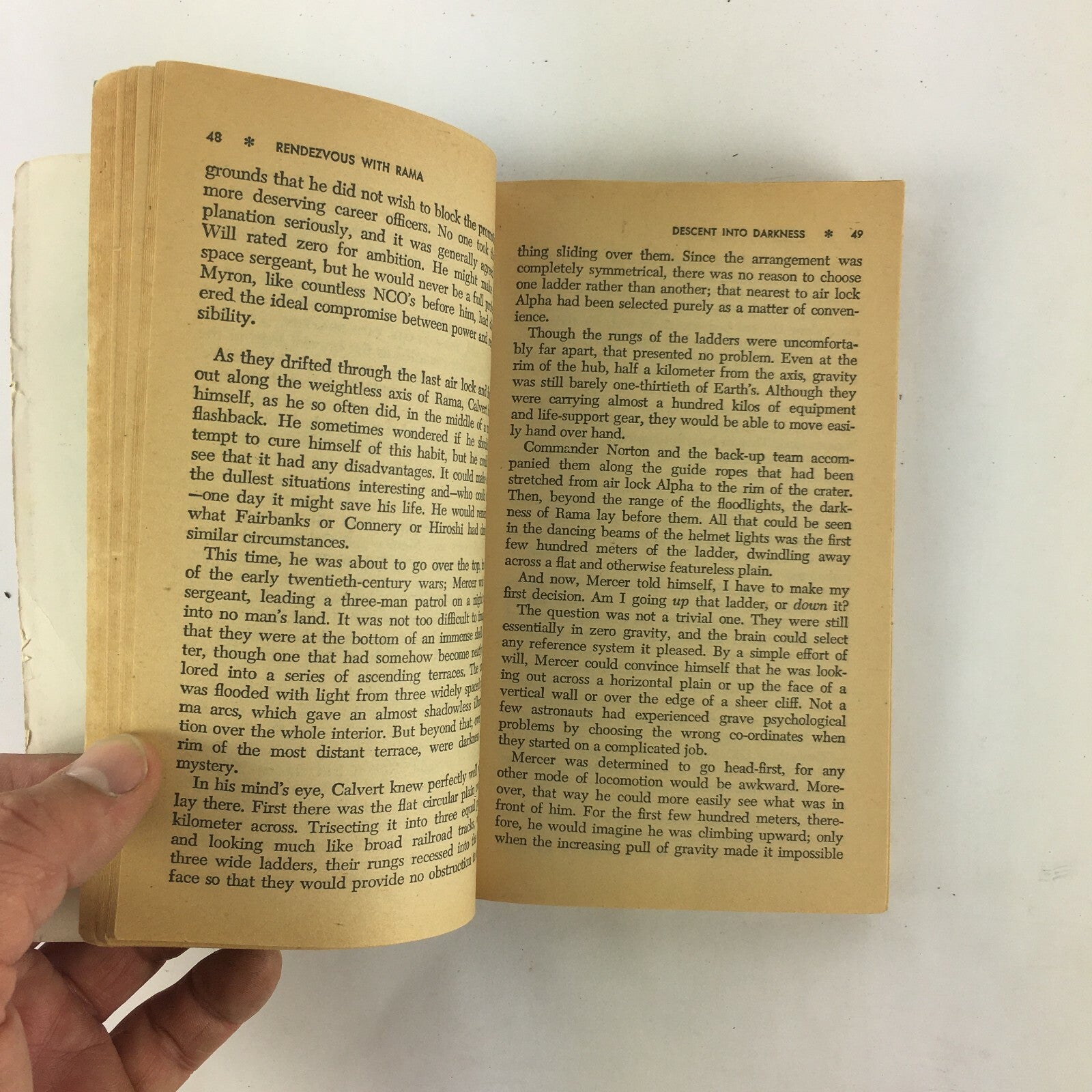 Arthur C.Clarke Rendezvous with Rama A Space Odyssey Childhood's End