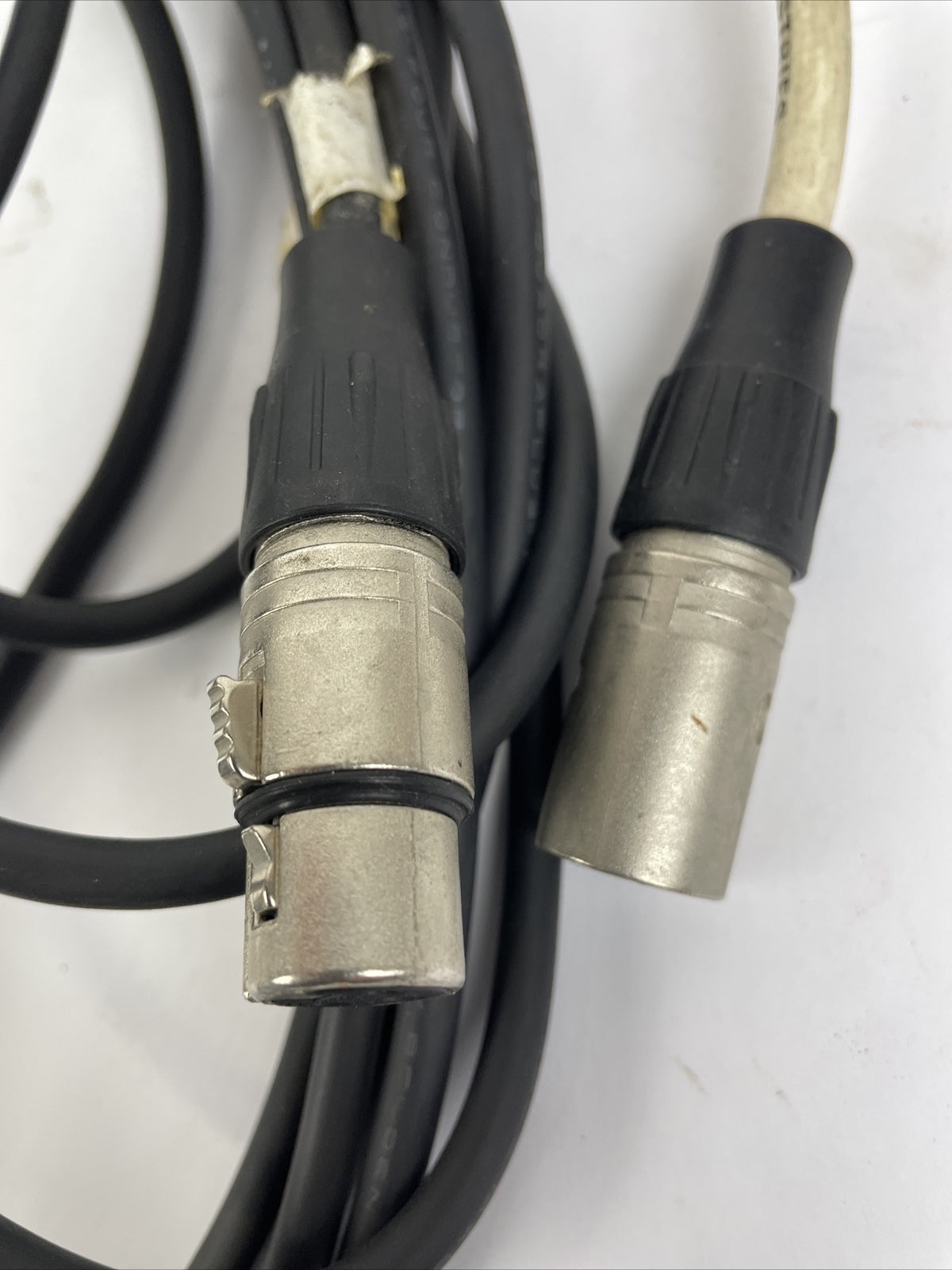 Neutrik XLR Microphone Cable Male To Female 3-Pin Mic Audio Lead 30ft Black