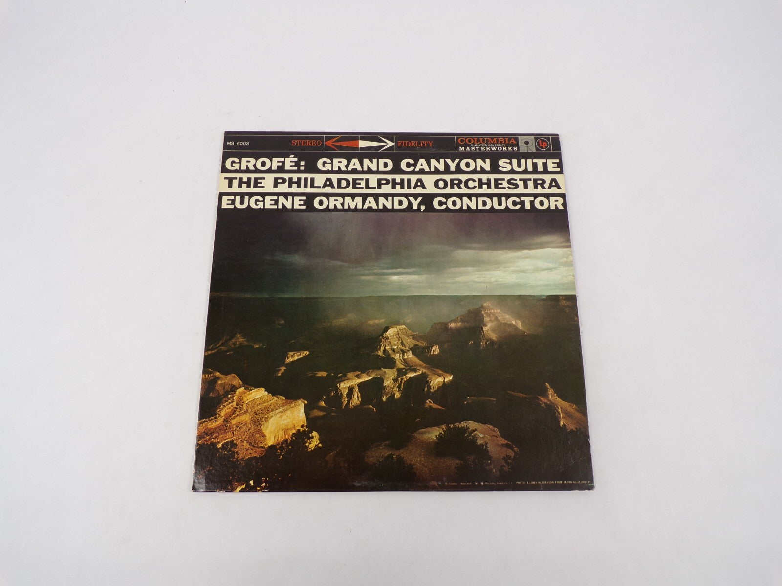 Grofe Grand Canyon Suite The Philadelphia Orchestra Sunrise Vinyl Record