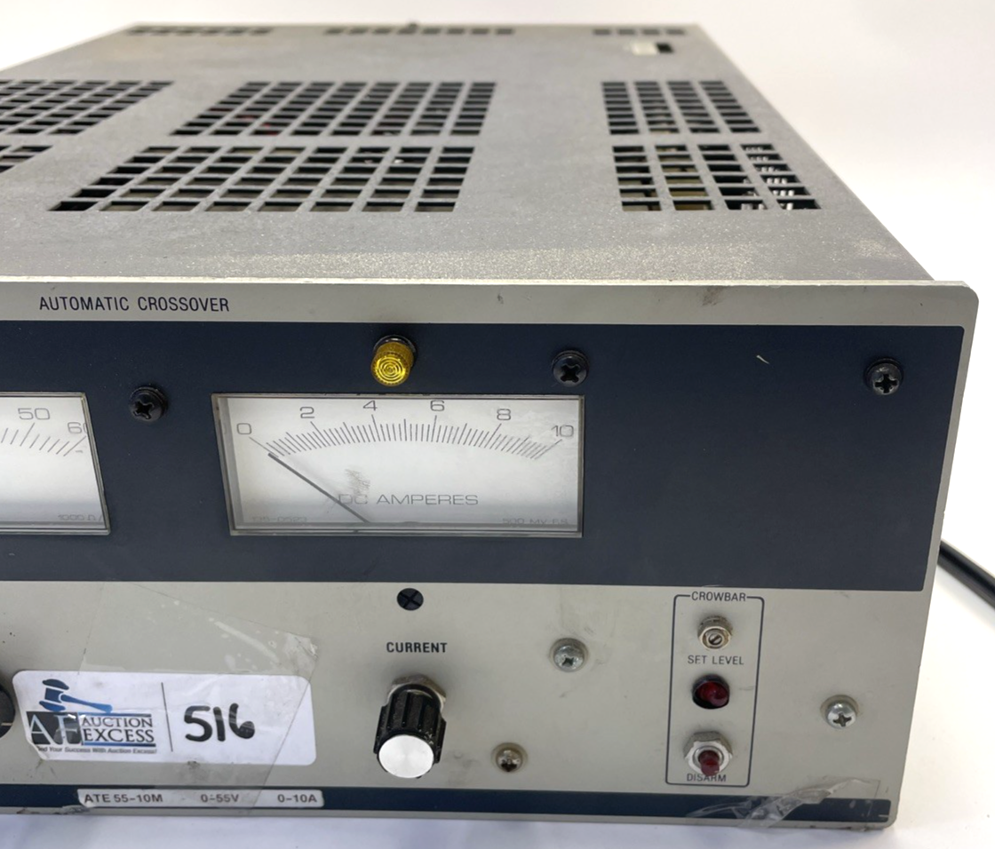 Kepco ATE 55-10M Three-Quarter Rack Power Supply - TESTED