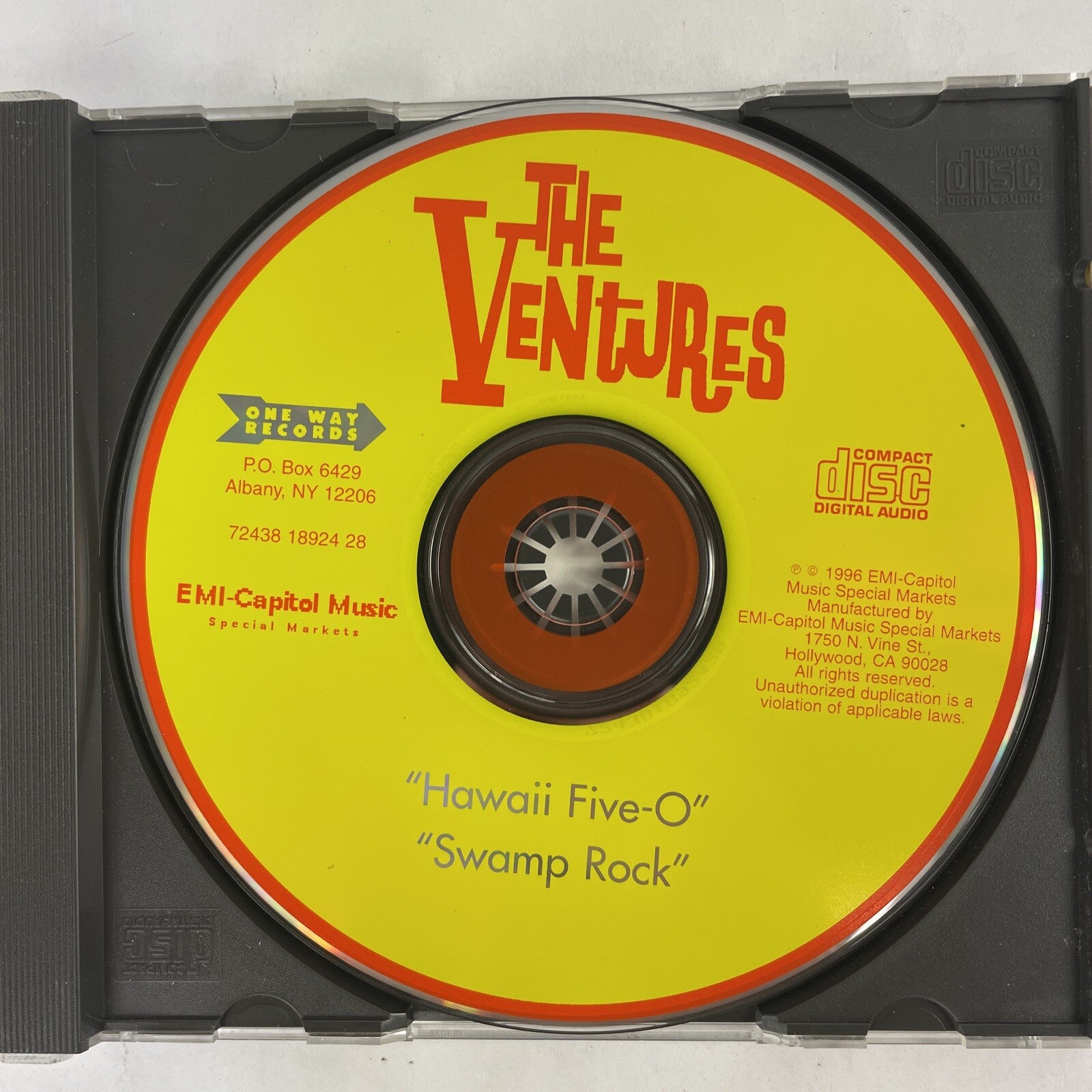 The Ventures -Hawaii Five-O / Swamp Rock CD   #17 