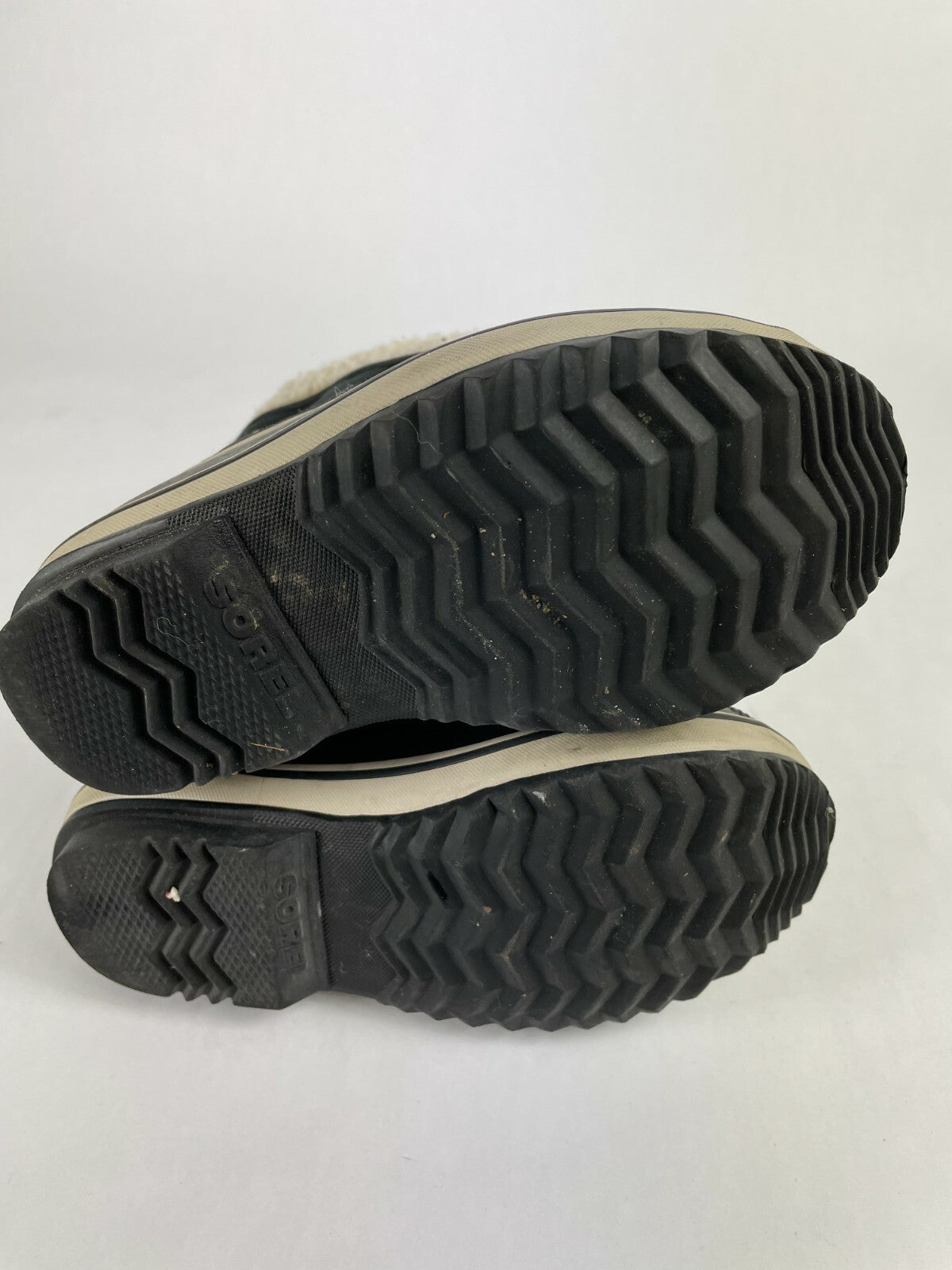 Sorel Chelsea Hand Crafted Natural Rubber Waterproof Black UK 13 EUR 32 Shoe M1