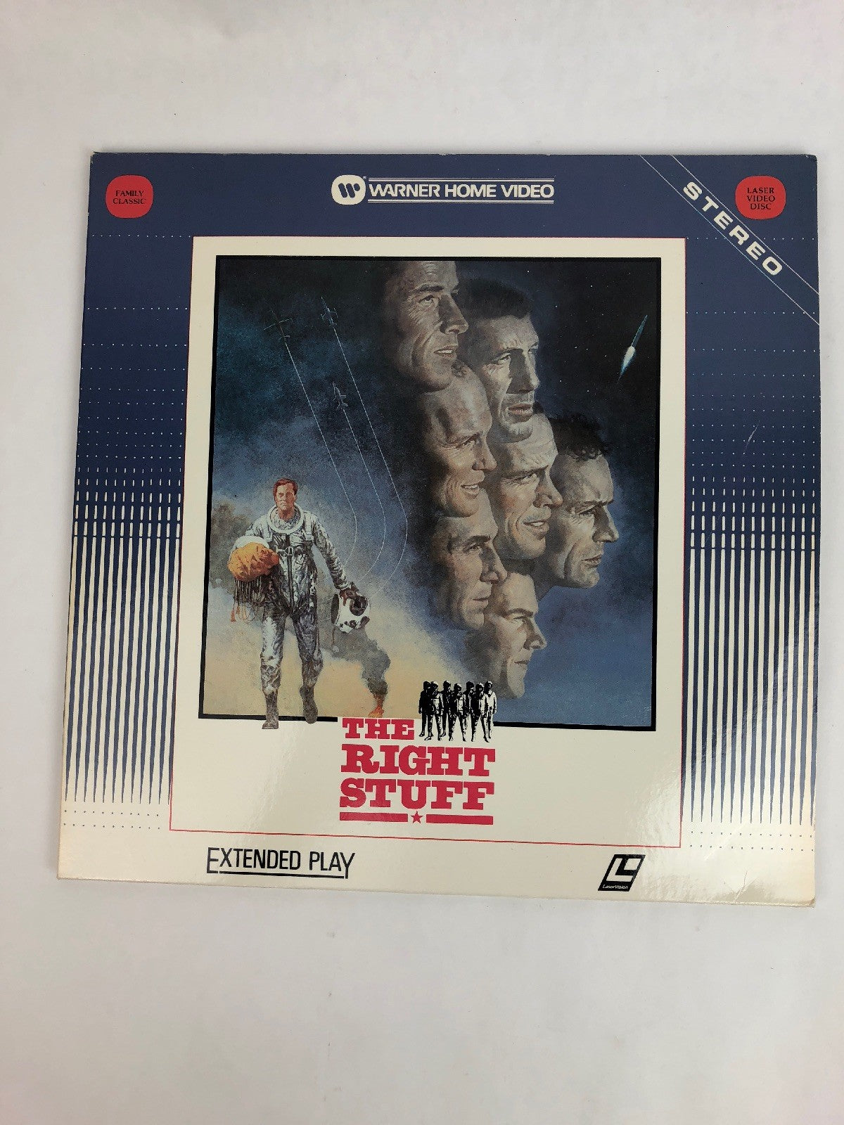 THE RIGHT STUFF LD Sam Shepard Ed Harris Dennis Quaid Extended Play Free Ship