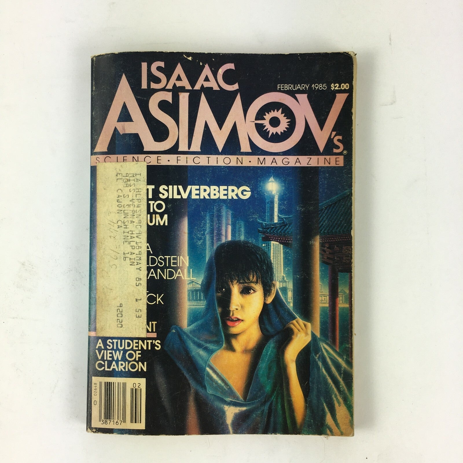 February 1985 IsaacAsimov's Science Fiction Magazine A Student's View of Clarion