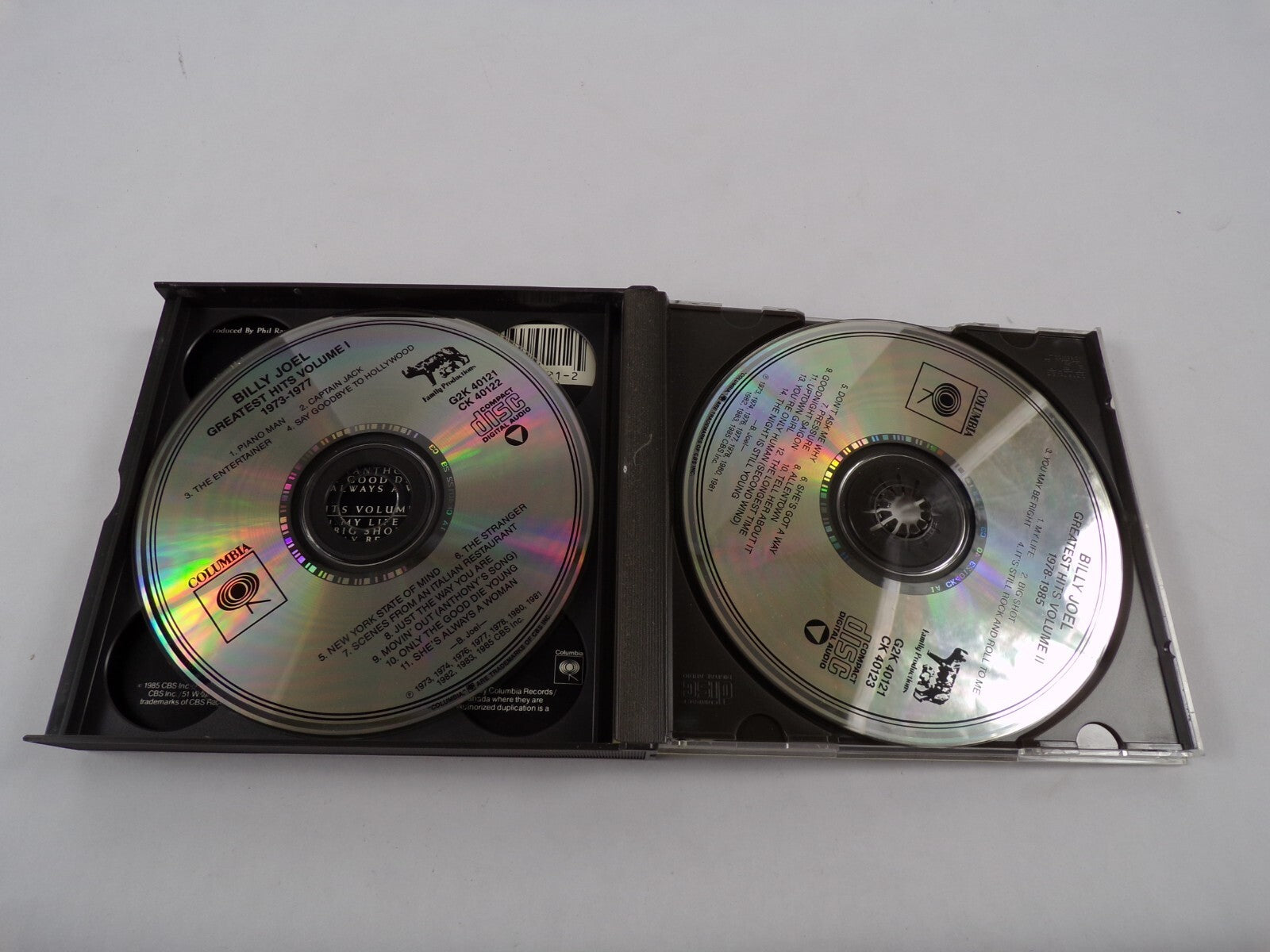 Billy Joel Greatest Hit Volume I & Volume Piano Man Captain Jack The Enter CD#45