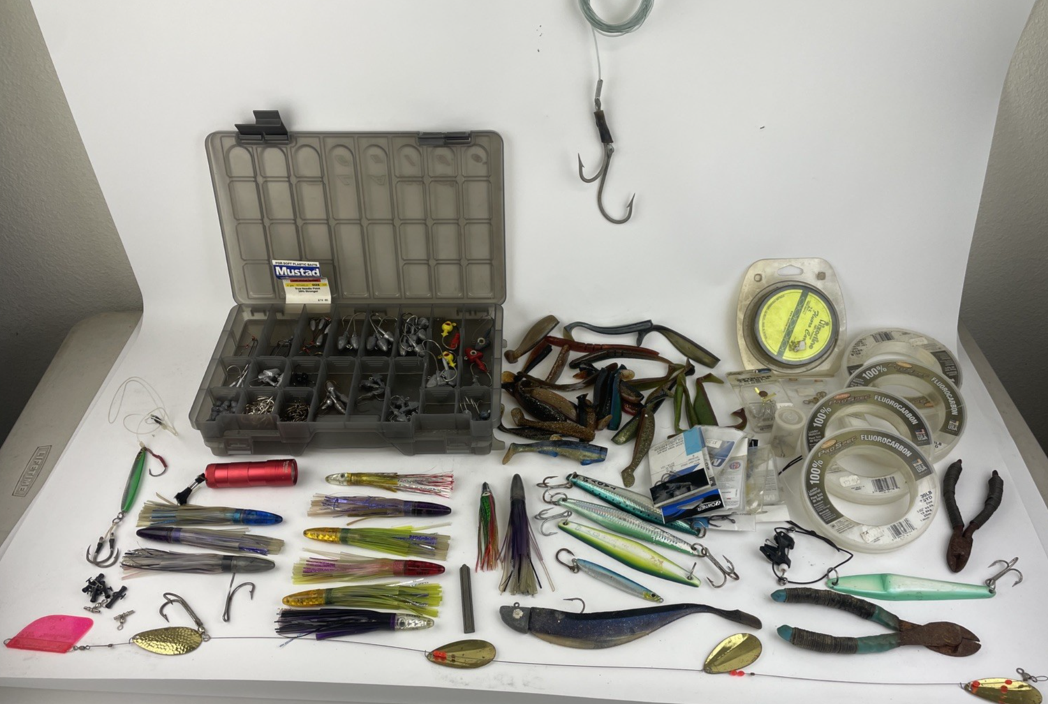 Salt water deep Sea Fishing Terminal Tackle Lot Zukers Lures Tady 45 Swim Baits