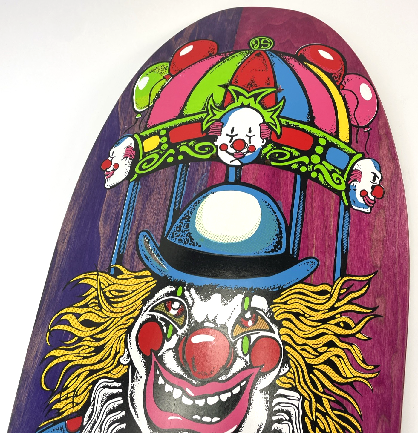 John Schultes A Series Clown H-Street Skateboard Deck Limited Edition #07 of 136