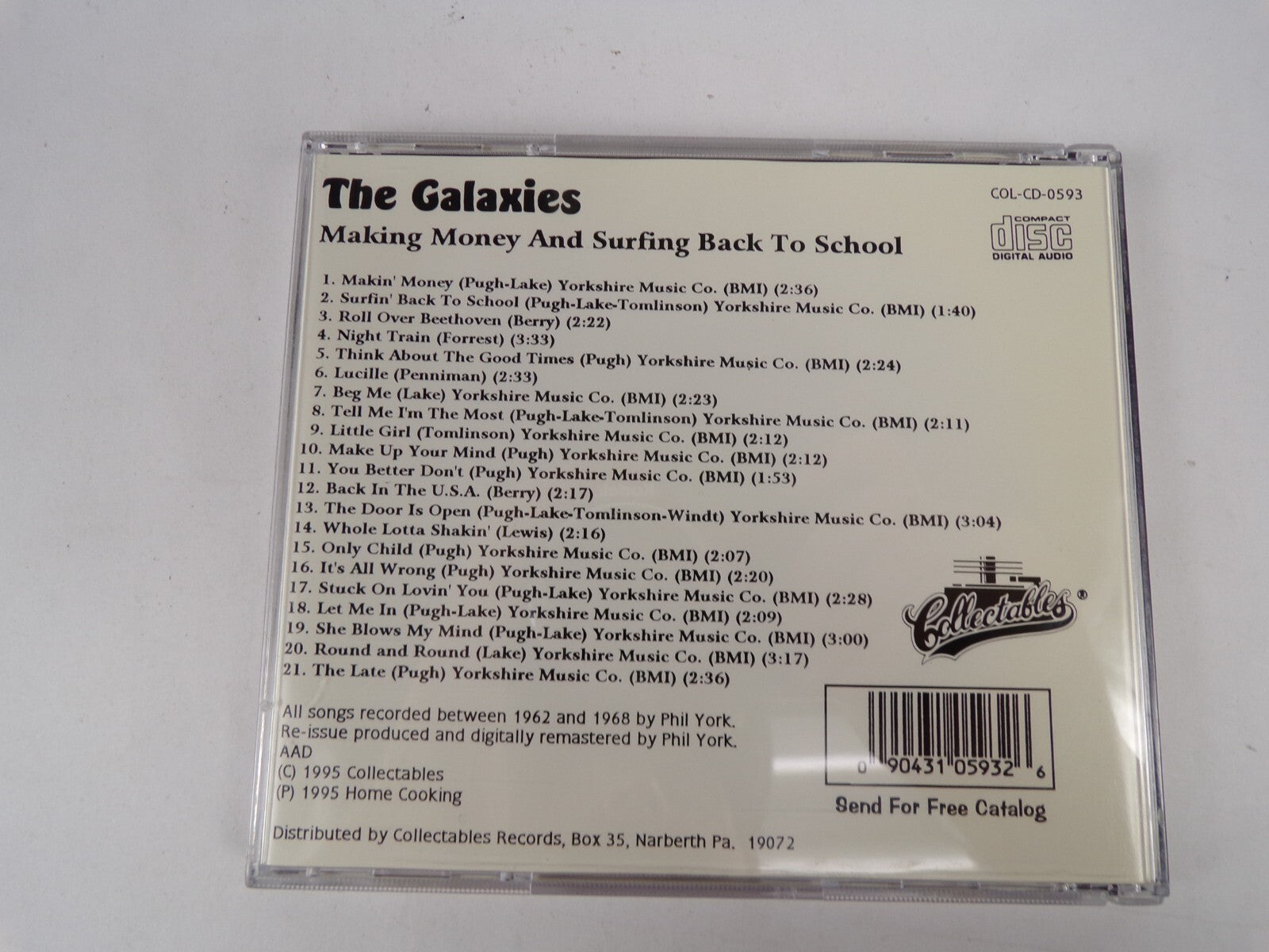 The Galaxies Making Money And Surfing Back To School CD #22
