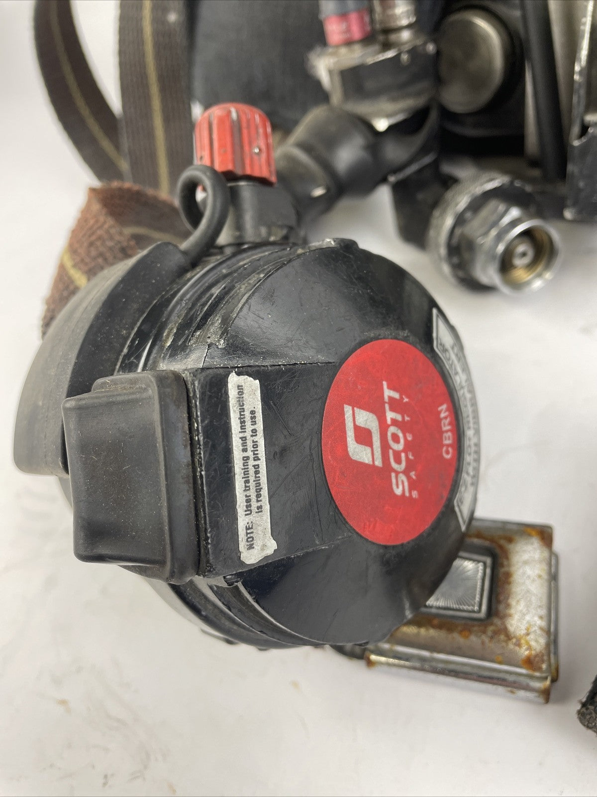 SCOTT SAFETY 4.5 4500 SCBA Air Pack Harness EZ-Flow Air Pak Plus with Sensor k