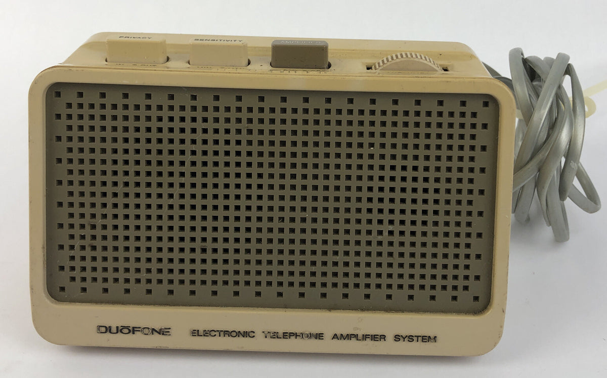 Rare RadioShack Radio Shack Duofone Electronic Telephone Amplifier 43-278 - LOOK