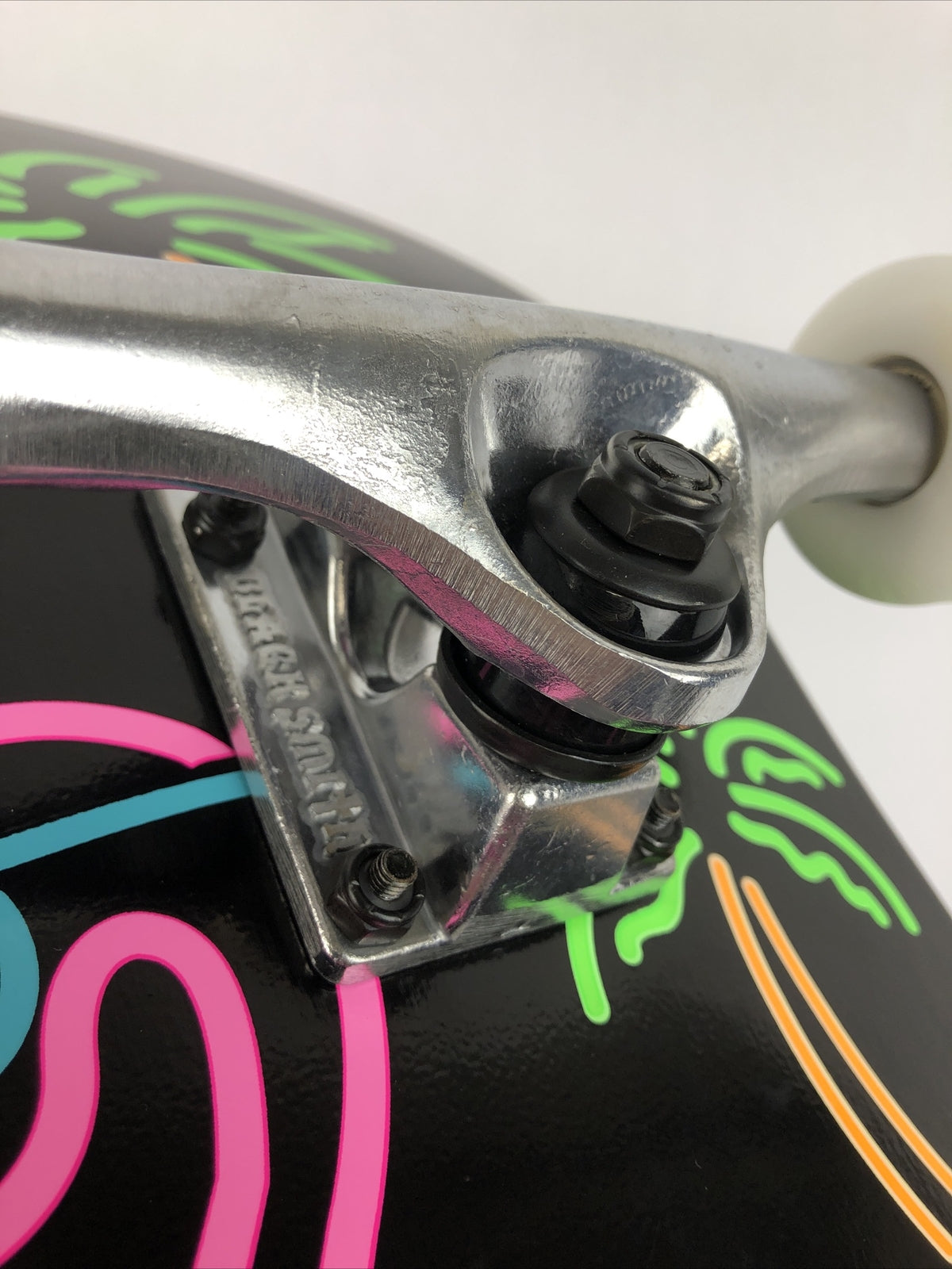 ATM Click Neon Flamingo Complete Skateboard 8.0" Blacksmith Trucks 53mm Wheels