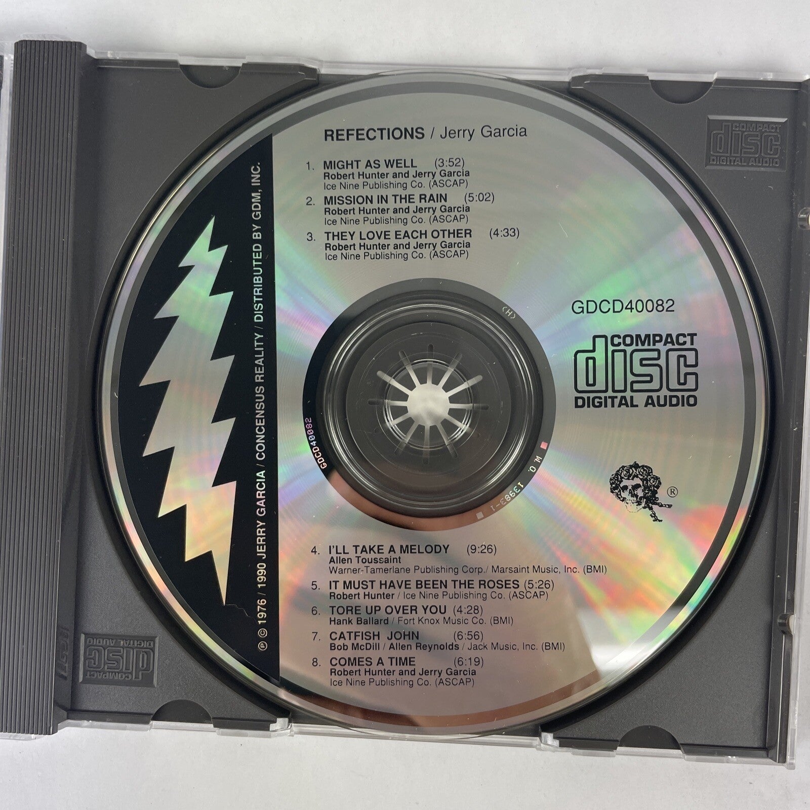 Jerry Garcia - Reflections CD 1990  #28 